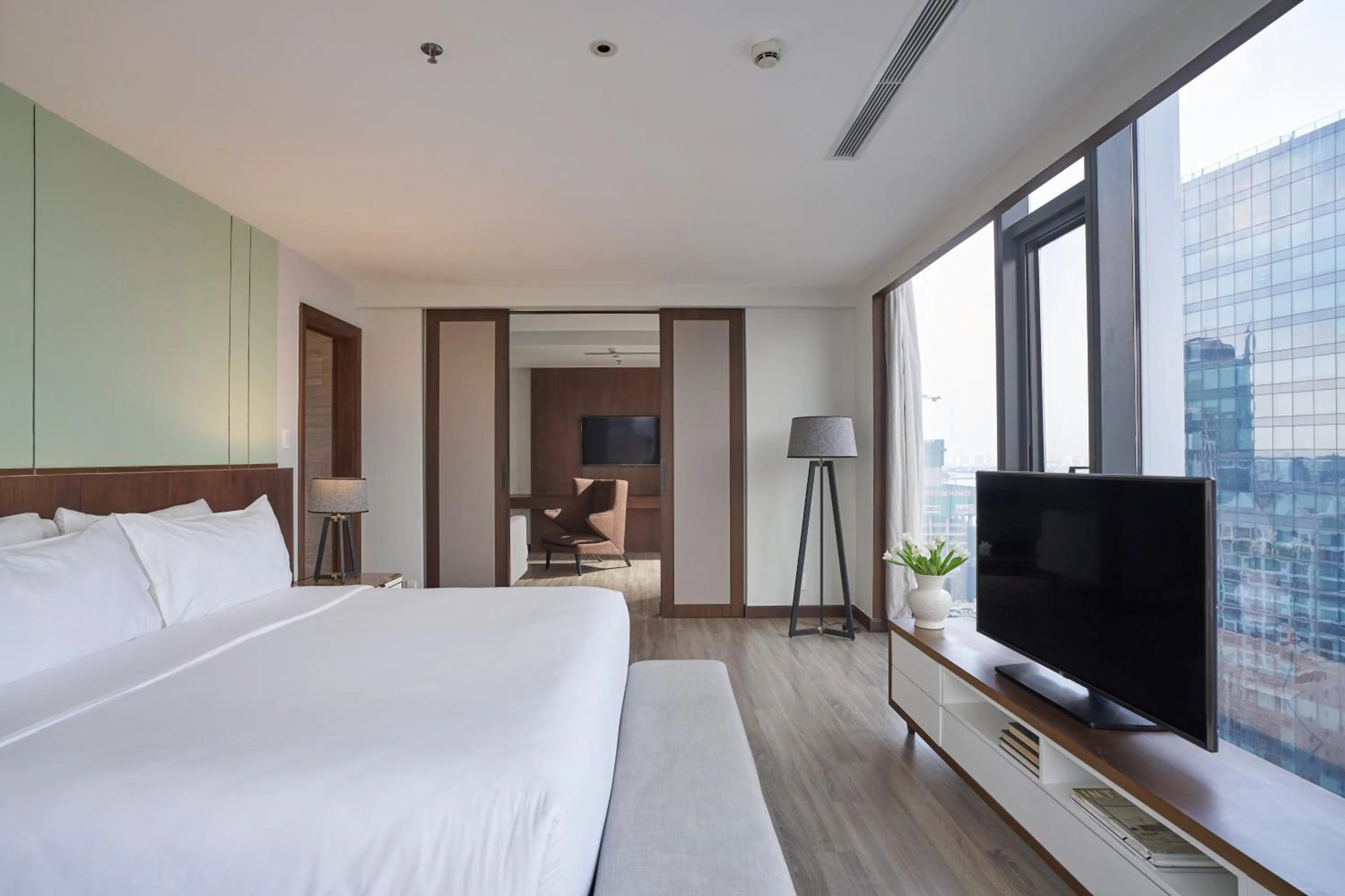 TV and multimedia, Bed in Signature by M Village Lê Thánh Tôn