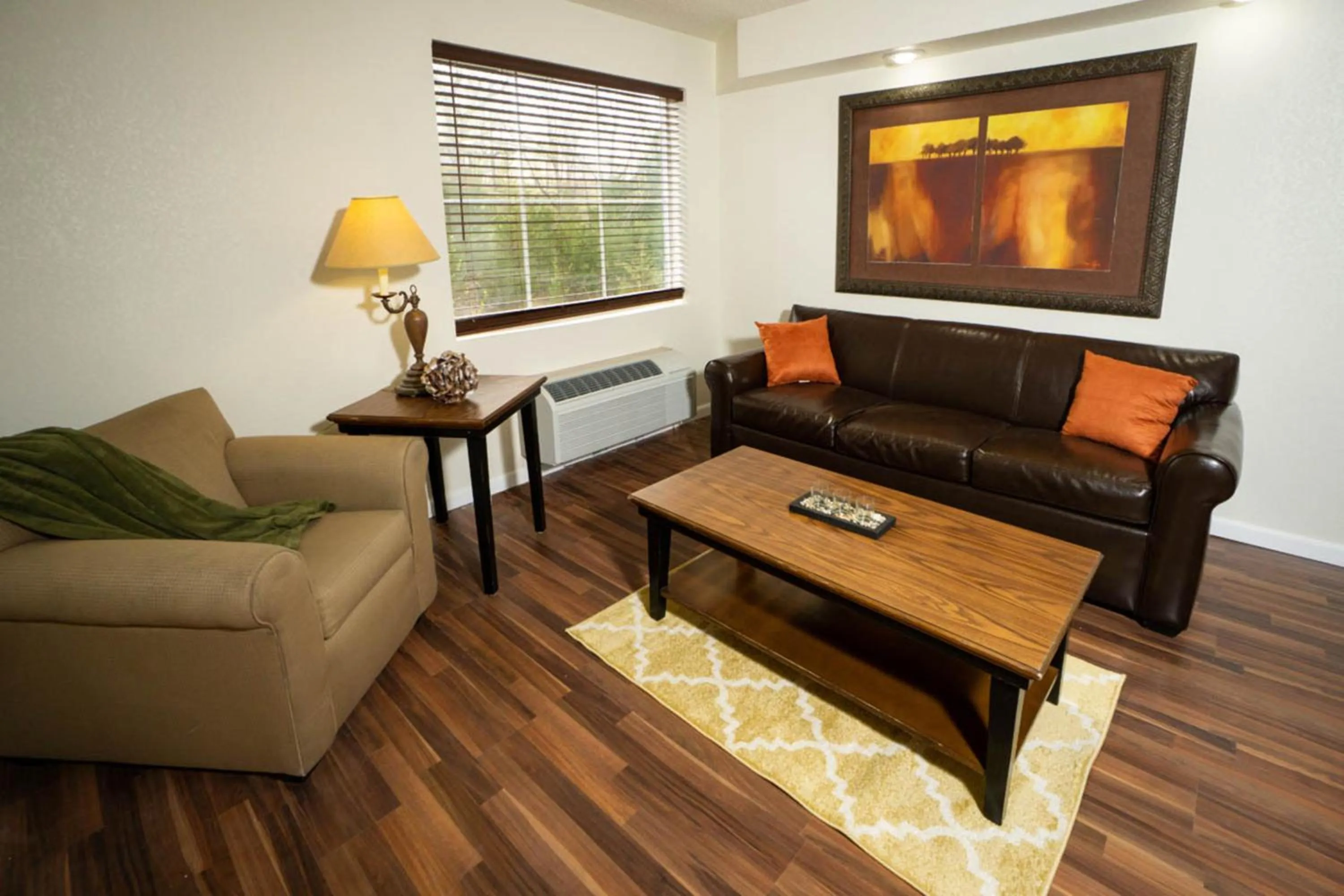 Living room in Oak Ridge at Branson