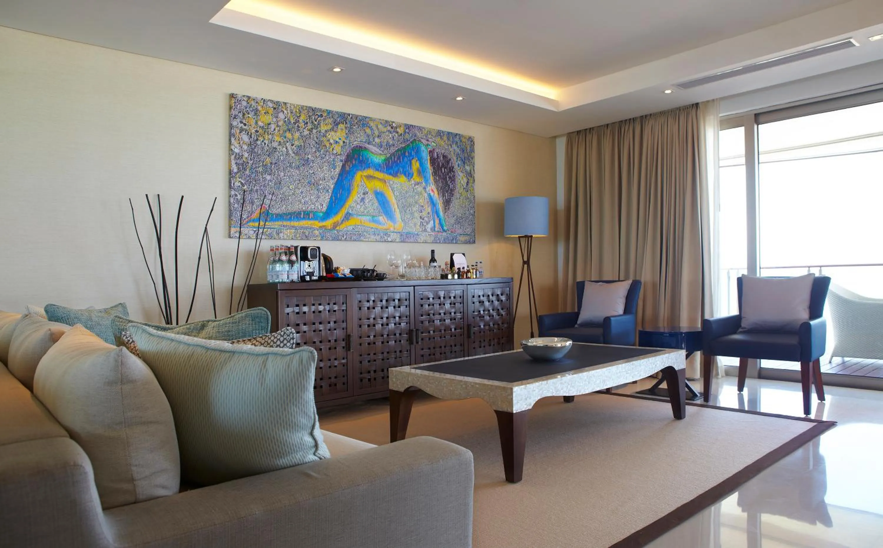Living room in Double - Six, Luxury Hotel - Seminyak