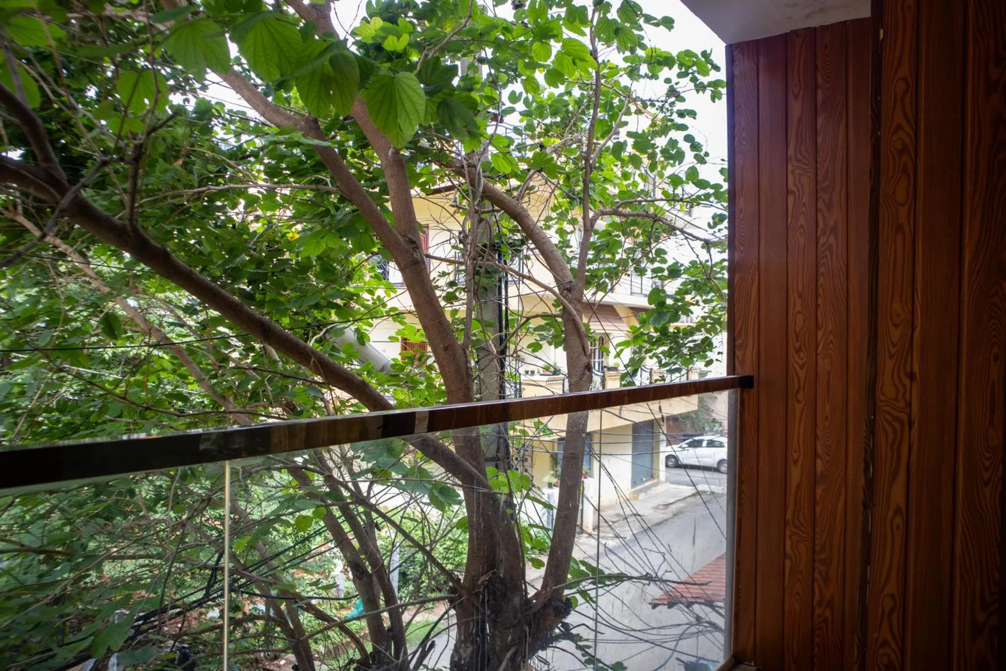 Balcony/Terrace in Mystic Apartotel Hebbal