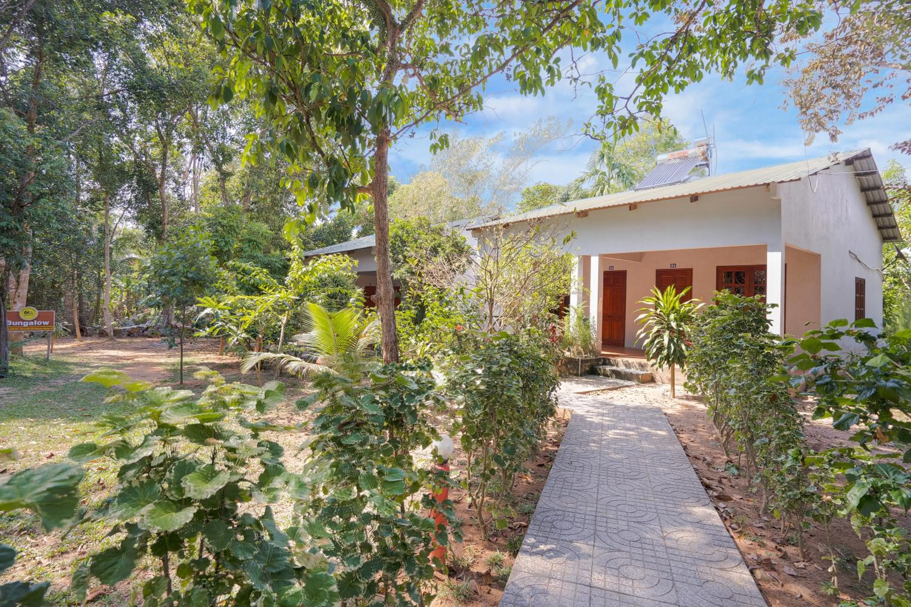 Garden in Huong Giang Bungalow