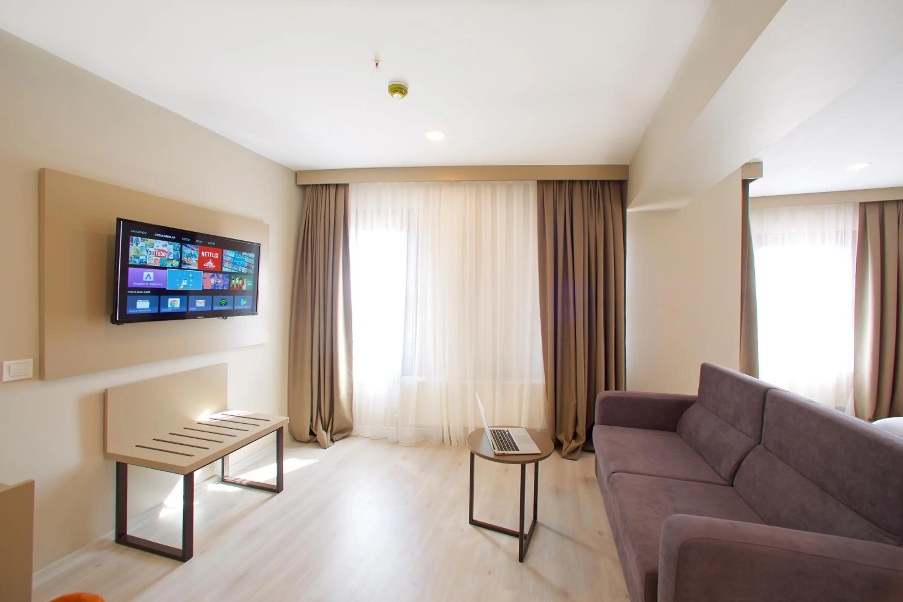 Seating area in Joy Taksim