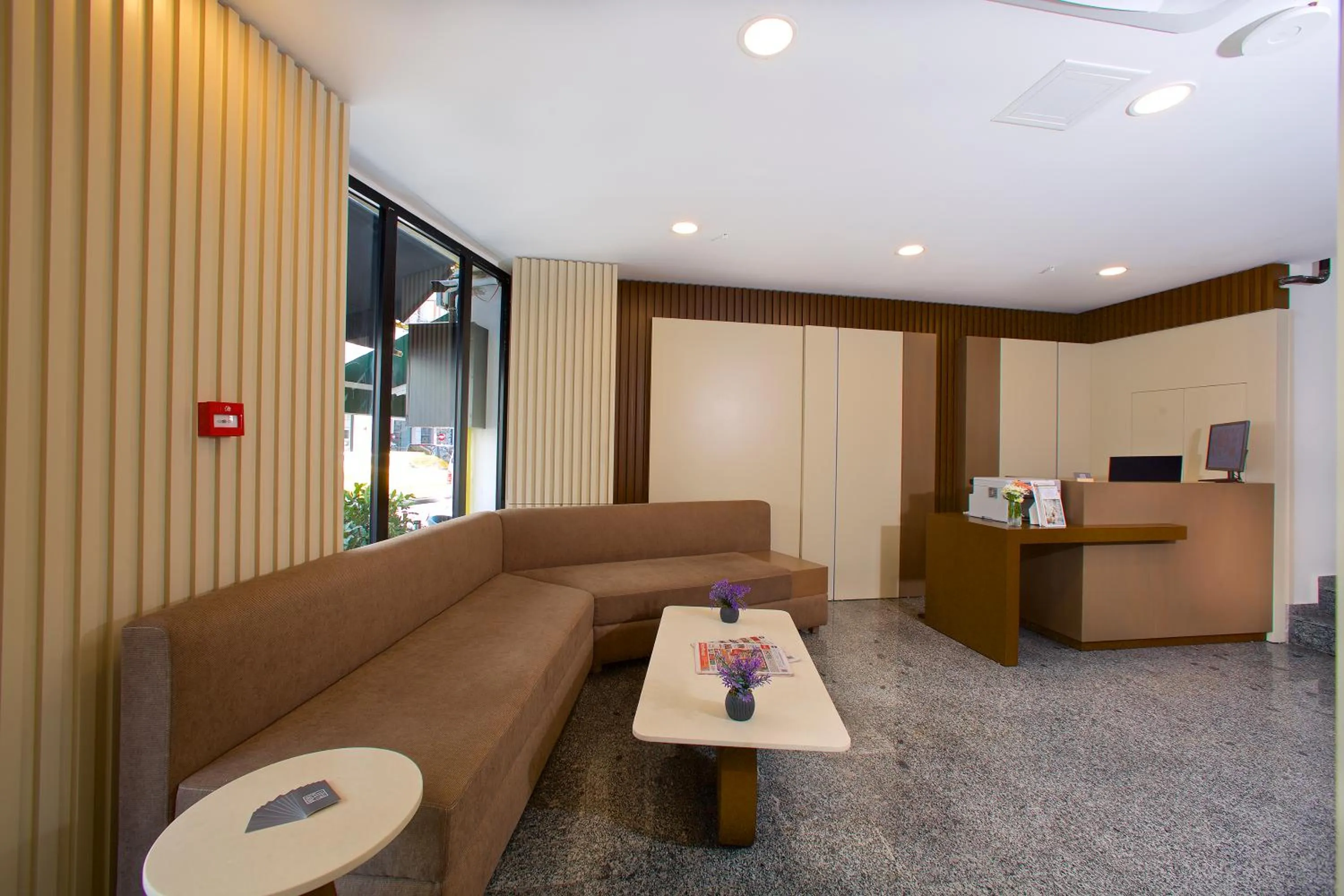 Seating area in Joy Taksim