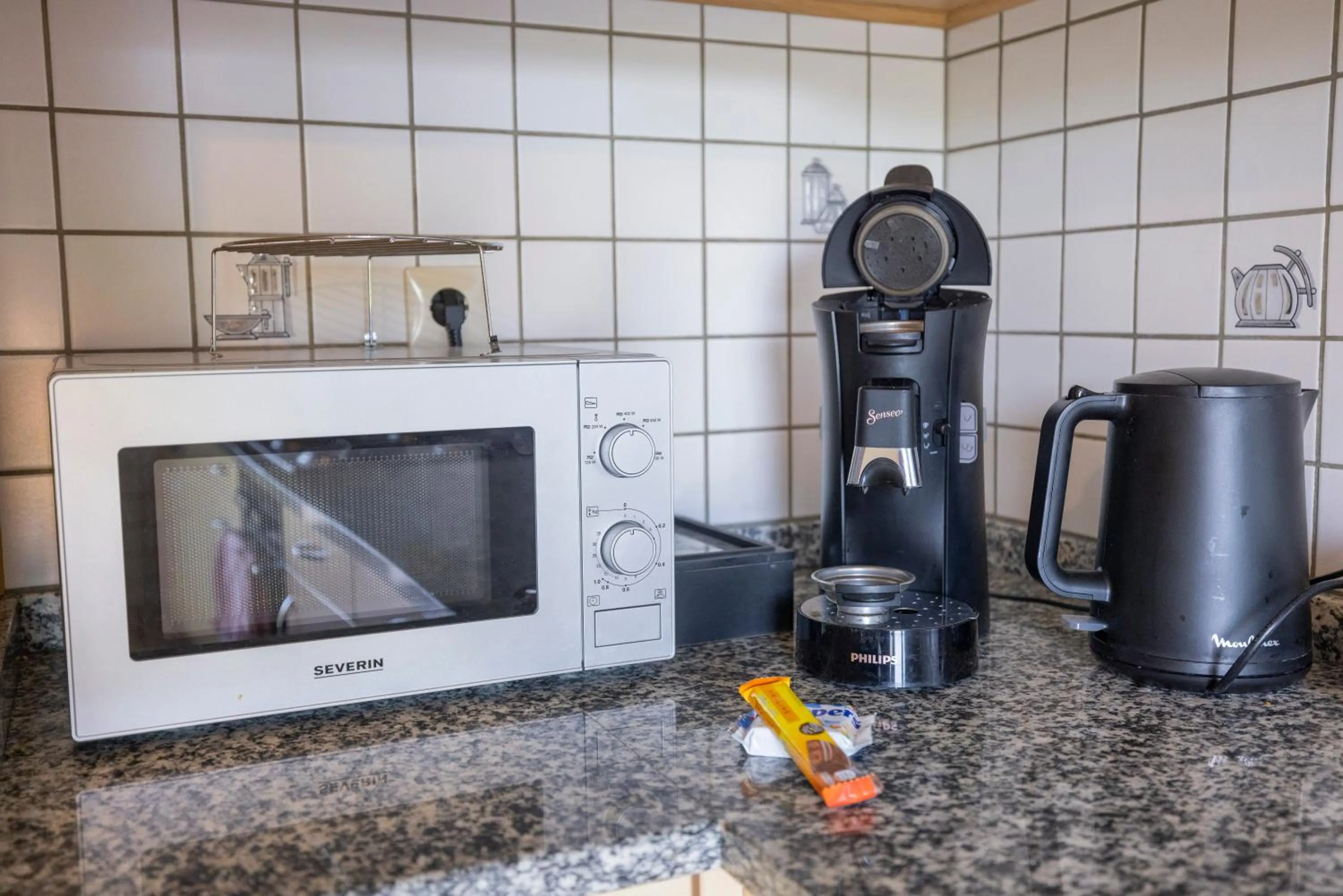Coffee/tea facilities in Good connection city apartment