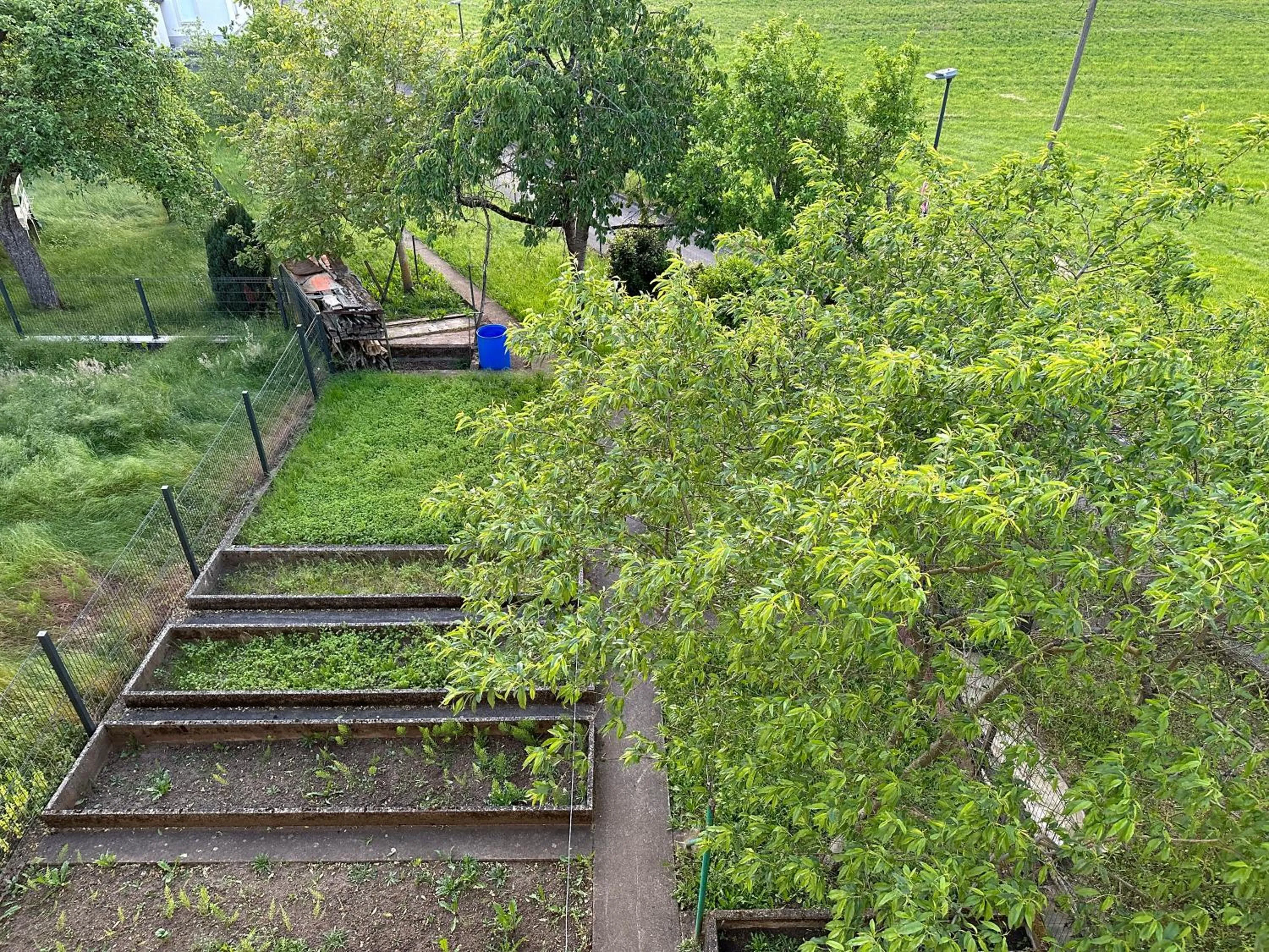 Garden in Good connection city apartment