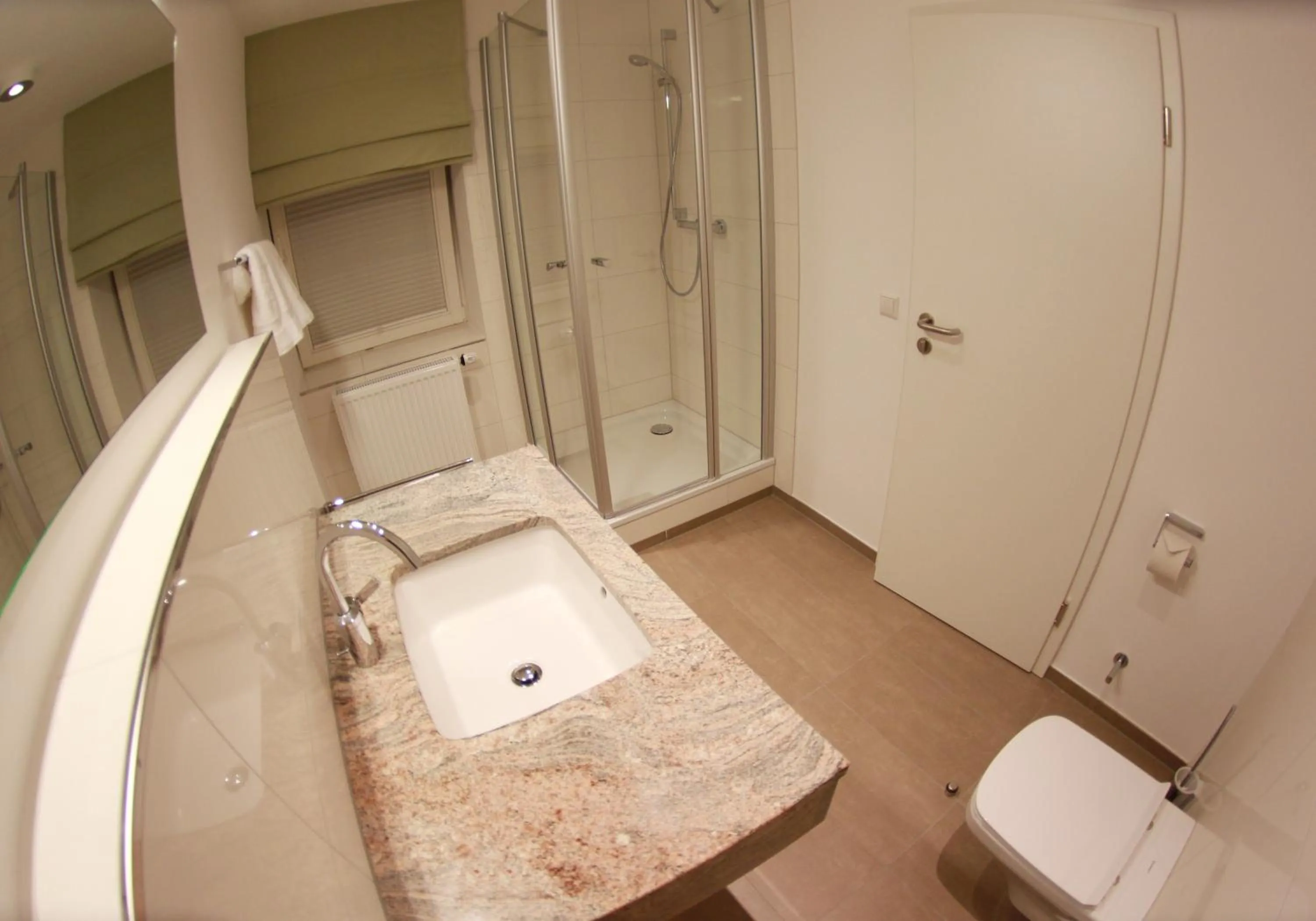 Bathroom in Hotel-Restaurant Entrada