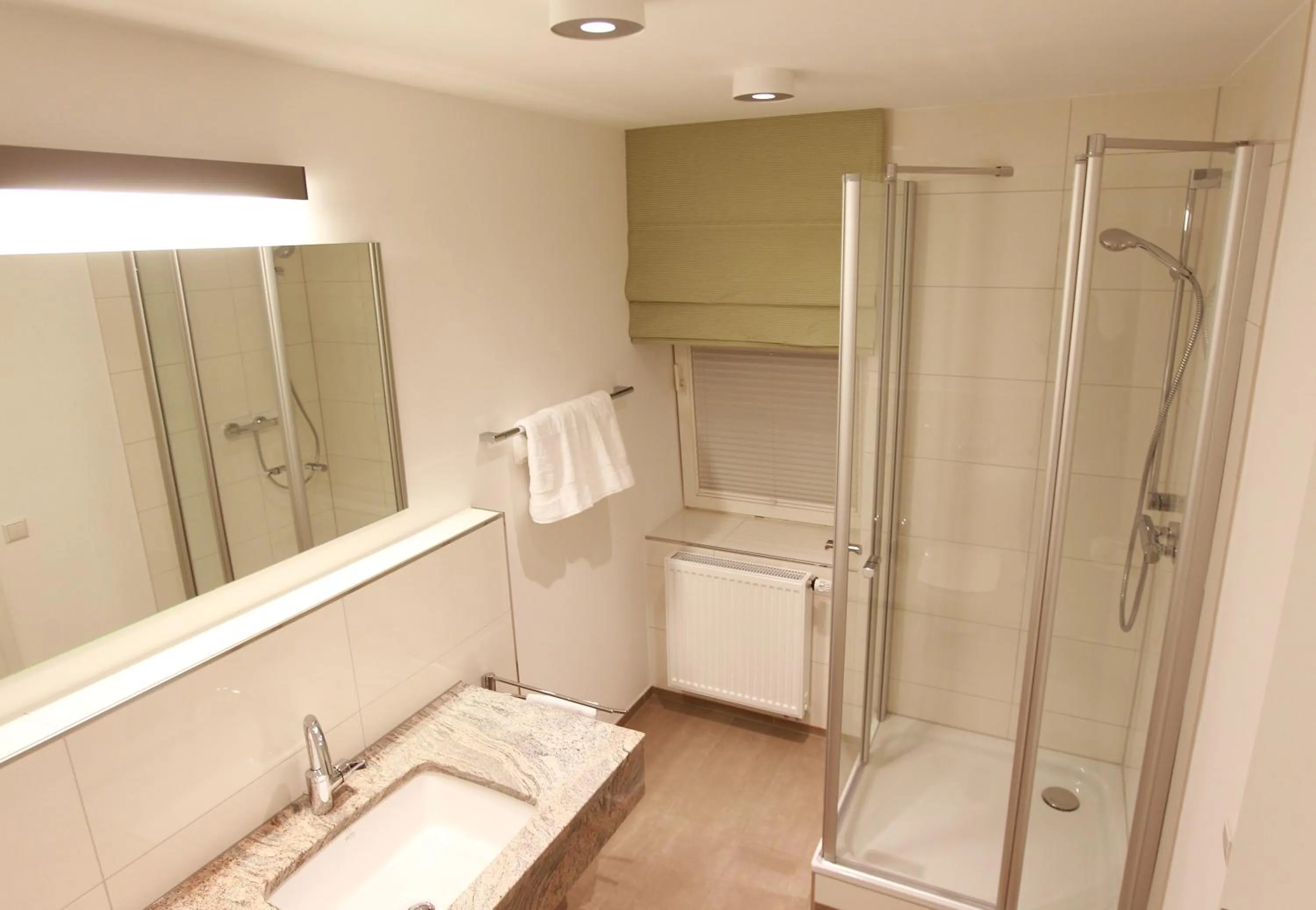 Bathroom in Hotel-Restaurant Entrada