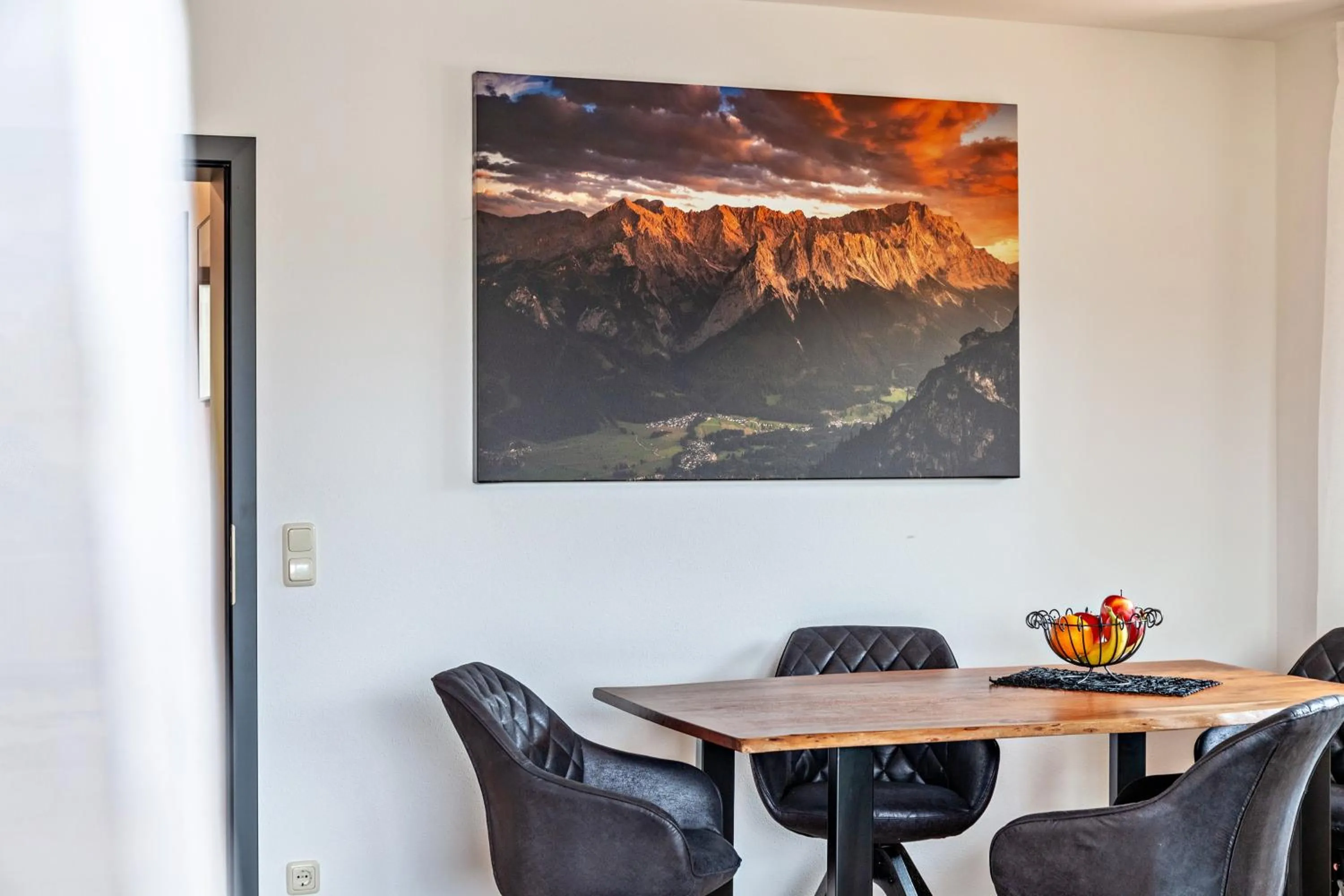 Property building in Alpblick Apartment Alpspitze