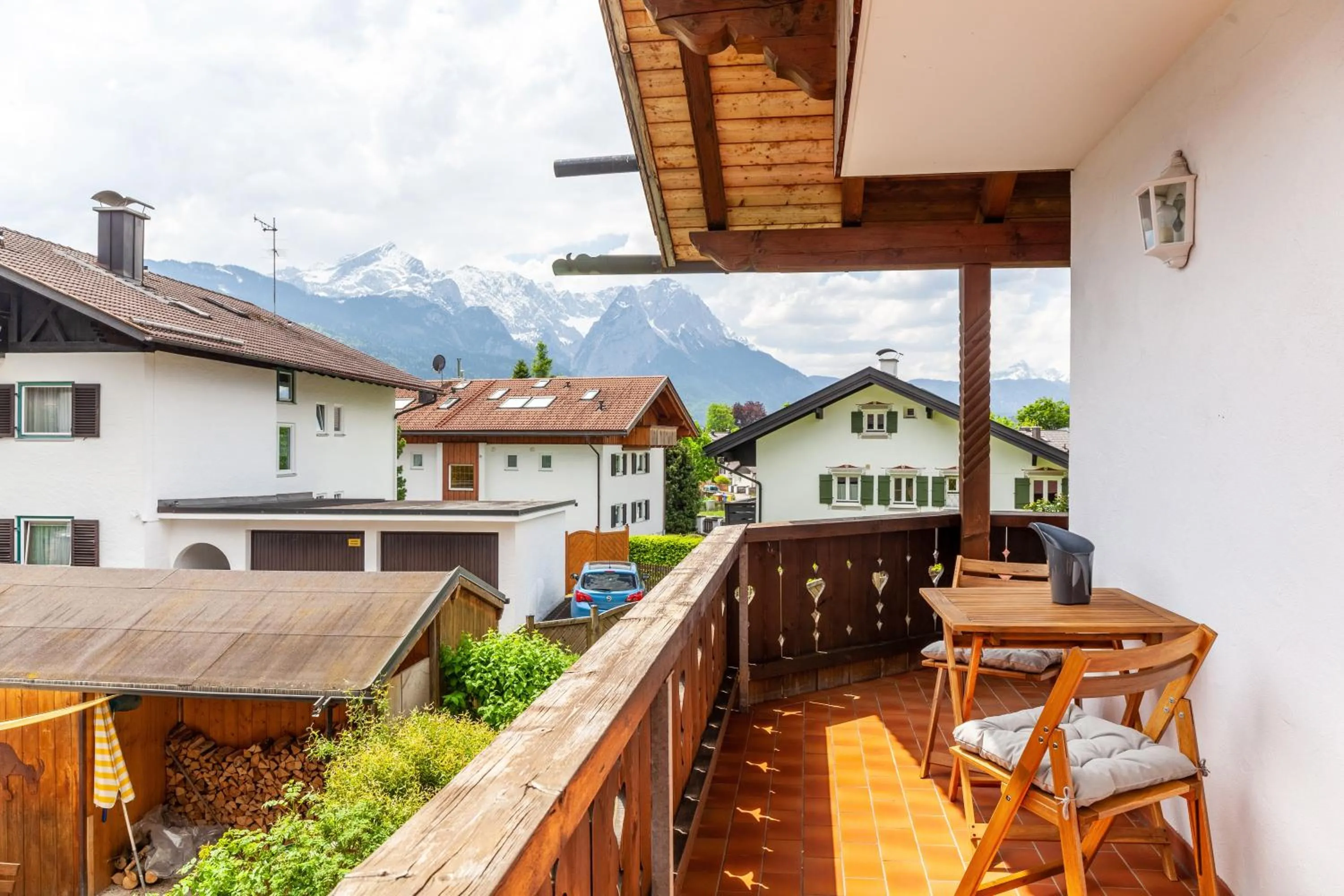 Property building in Alpblick Apartment Alpspitze