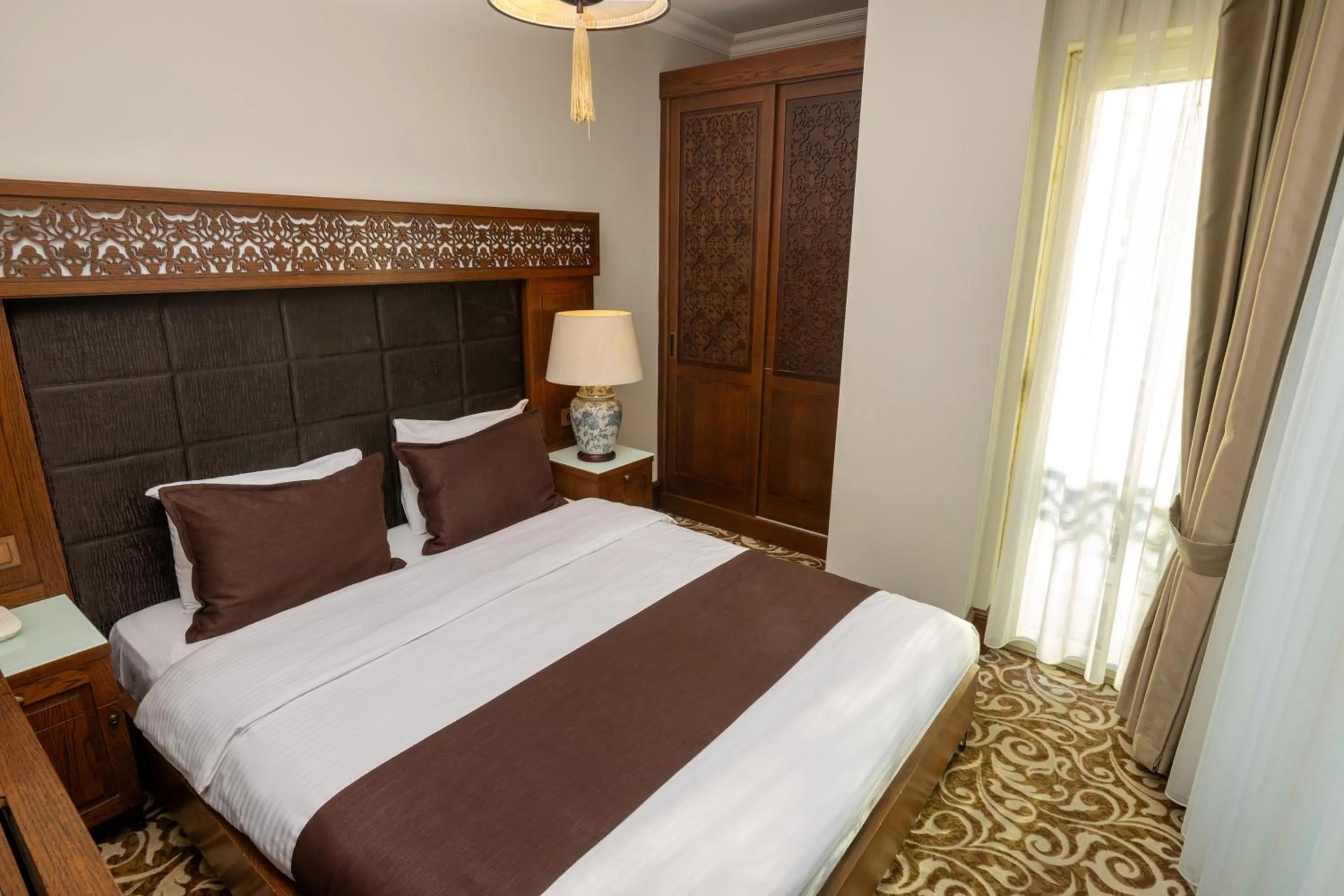 Bed in Şişli Luxury K Suites Hotel