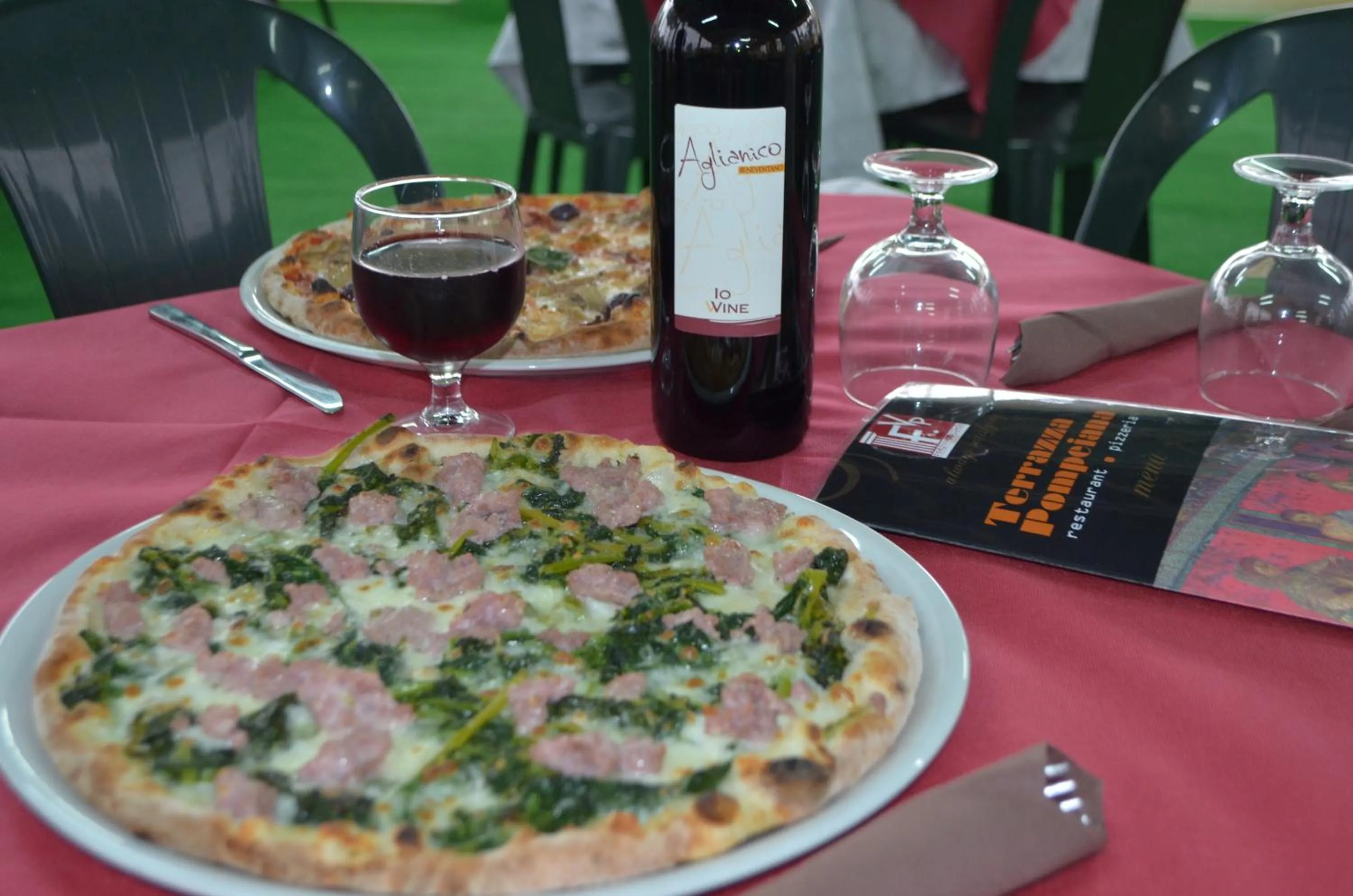 Food and drinks in Fortuna Village Pompei
