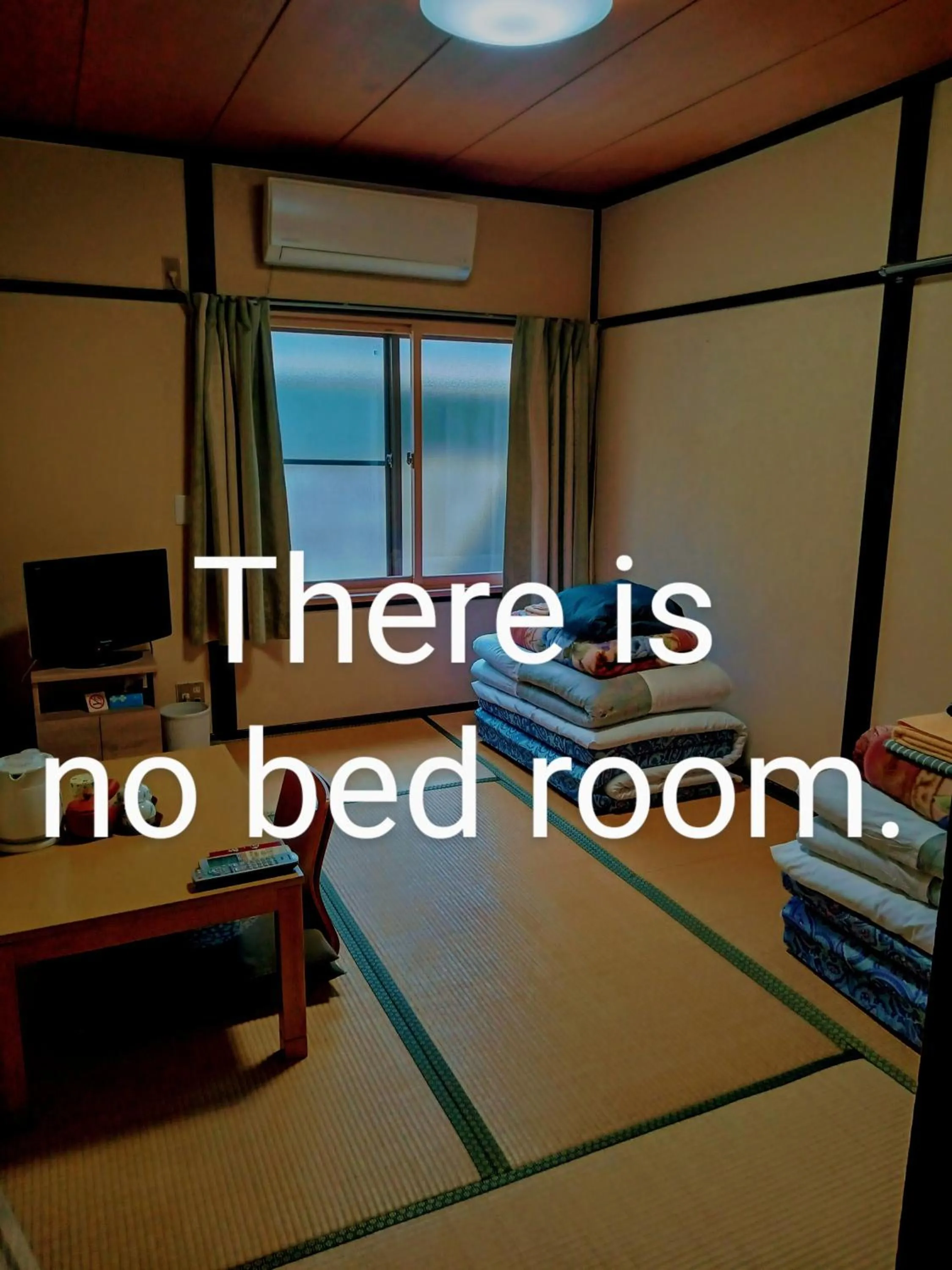 Bed in Kiyotaki Ryokan