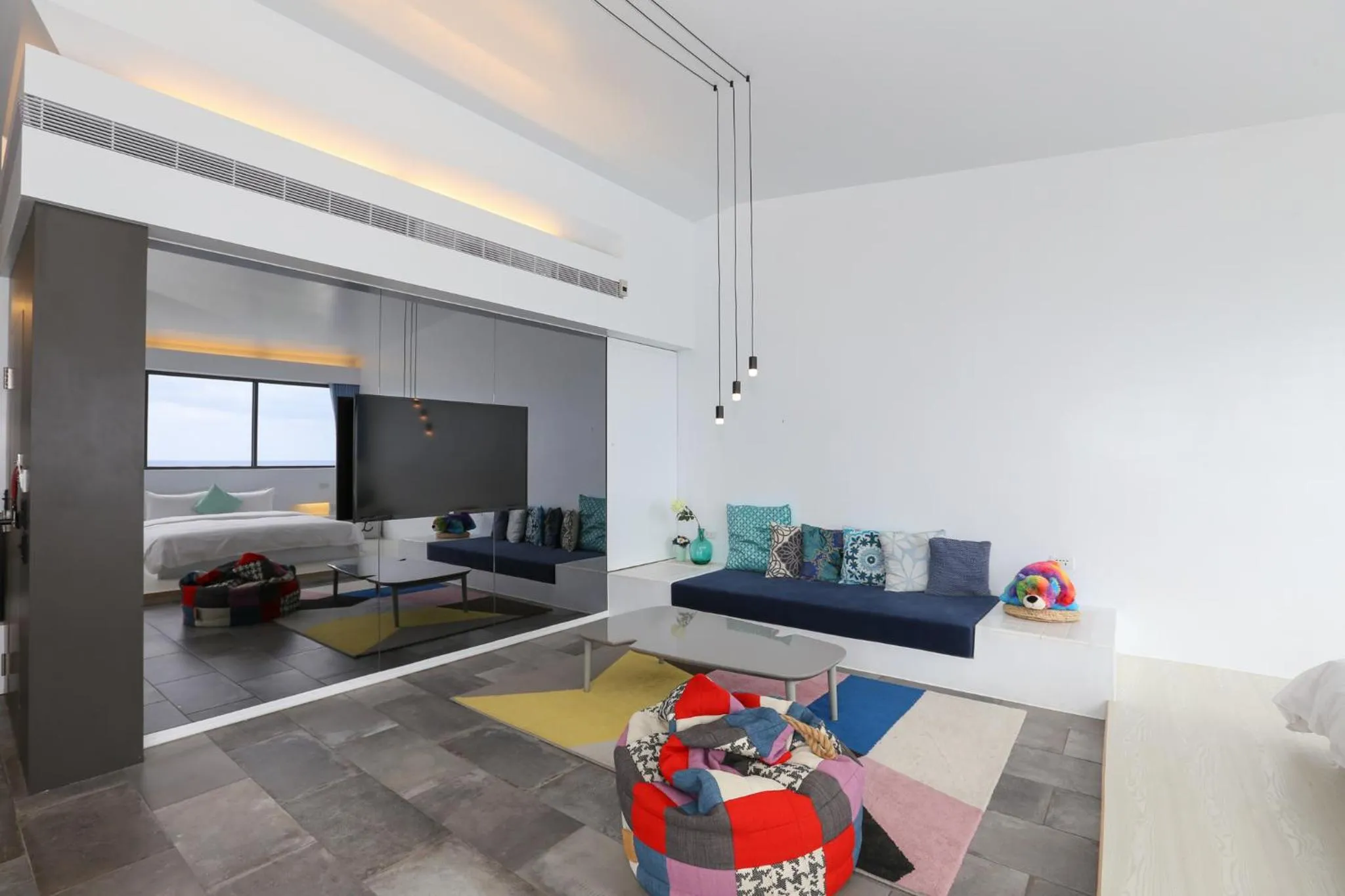 Living room in Sea Shore Hotel