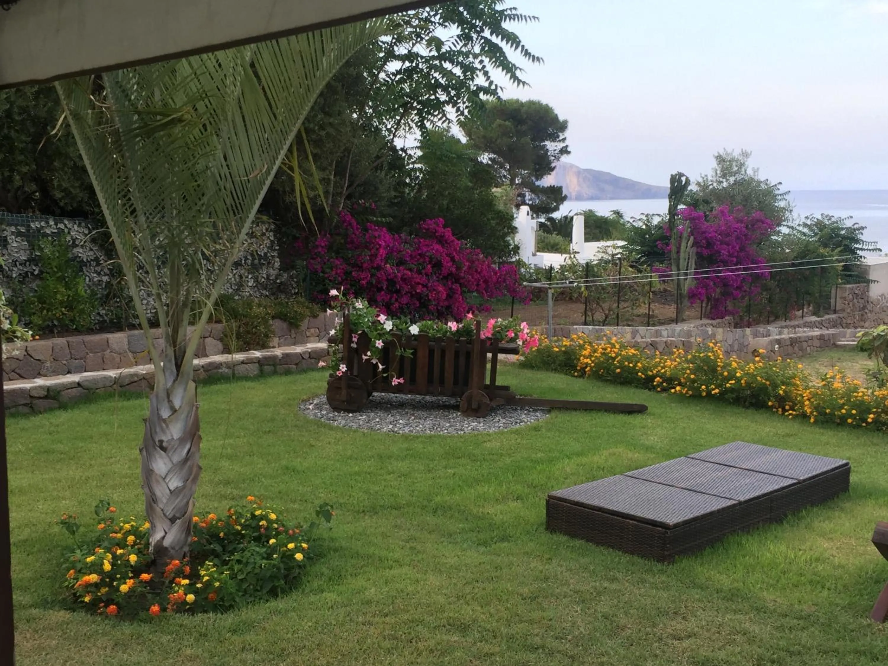 Garden in B&B da Luca