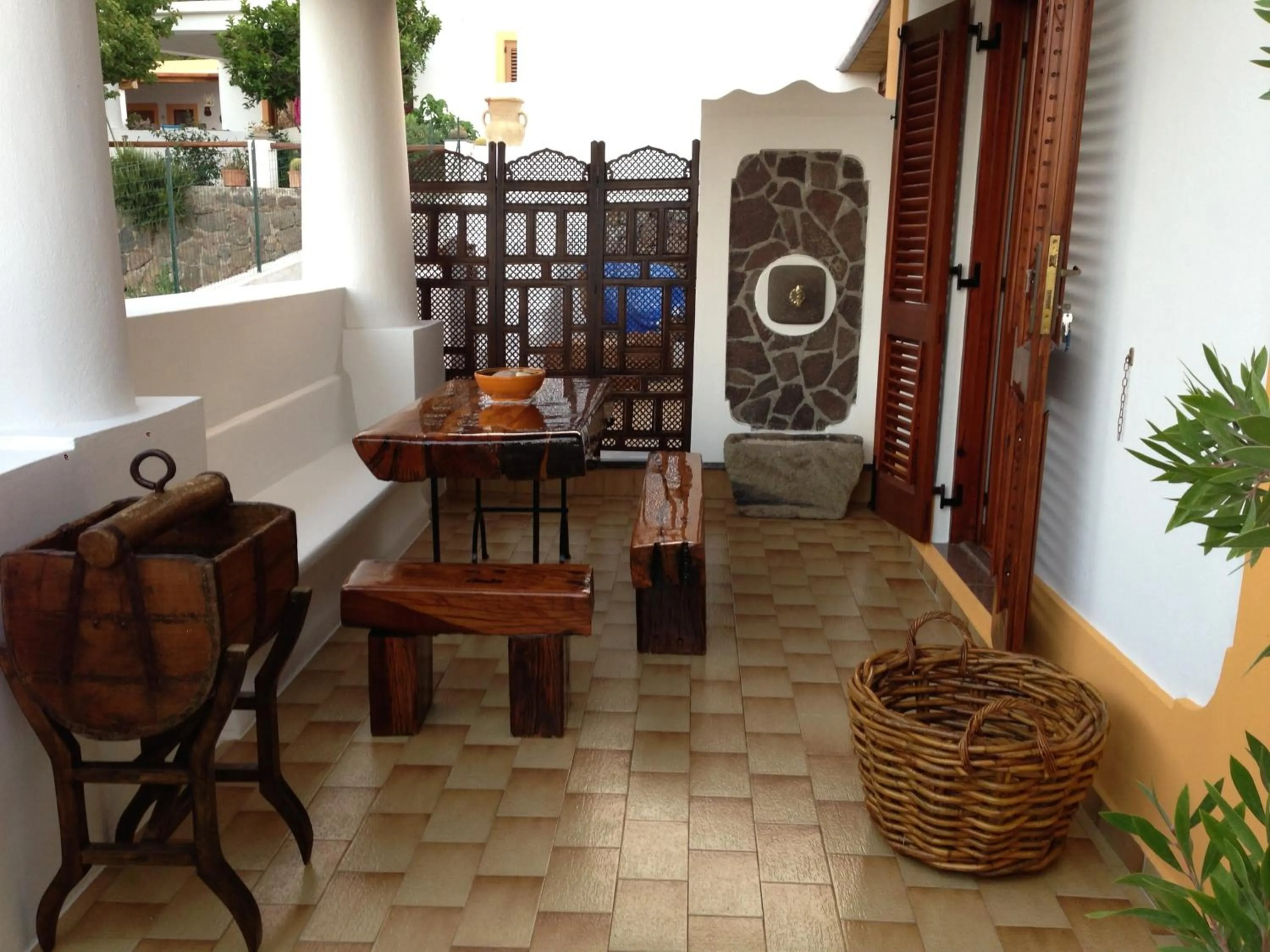 Balcony/Terrace in B&B da Luca