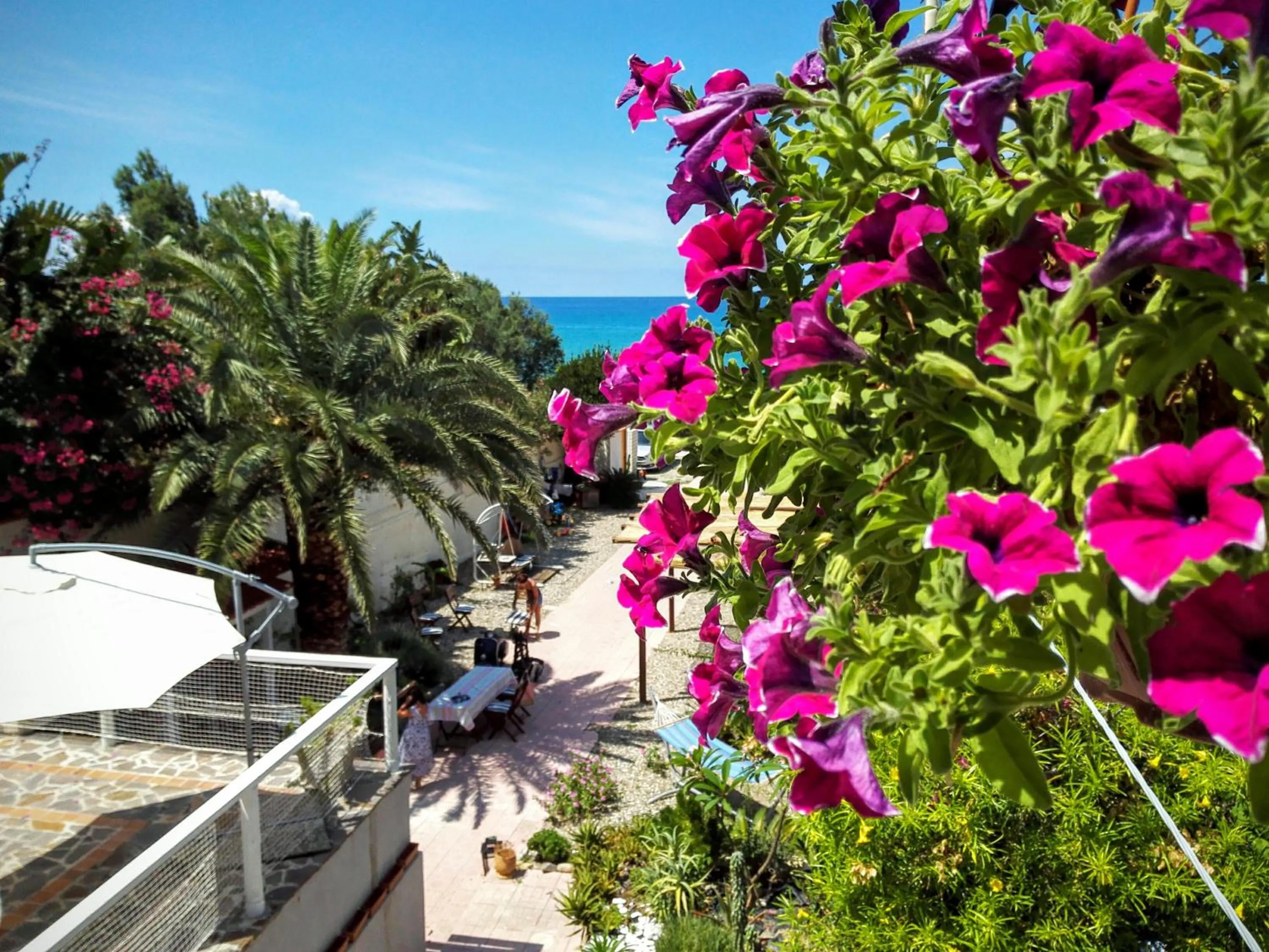 Garden in La Casa A Mare B&B
