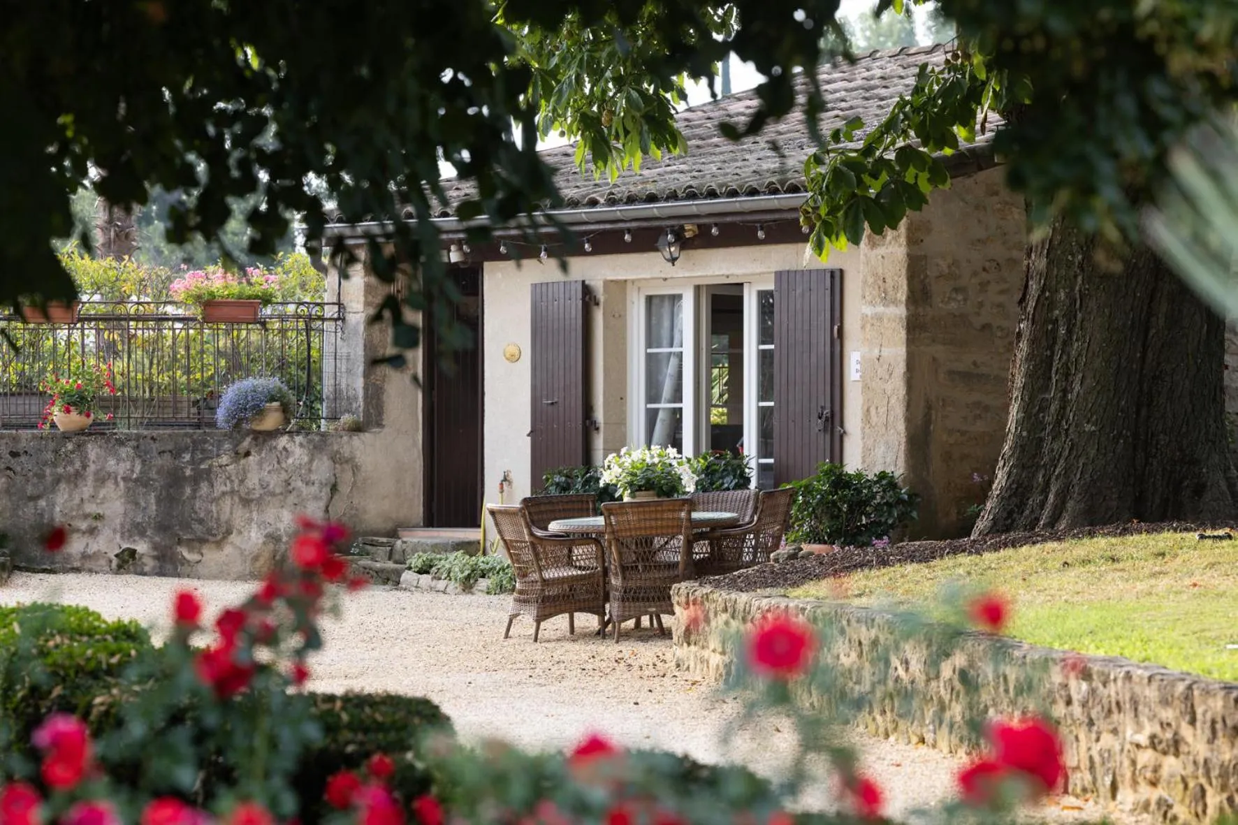 Garden in Le Moulin de Beaunette