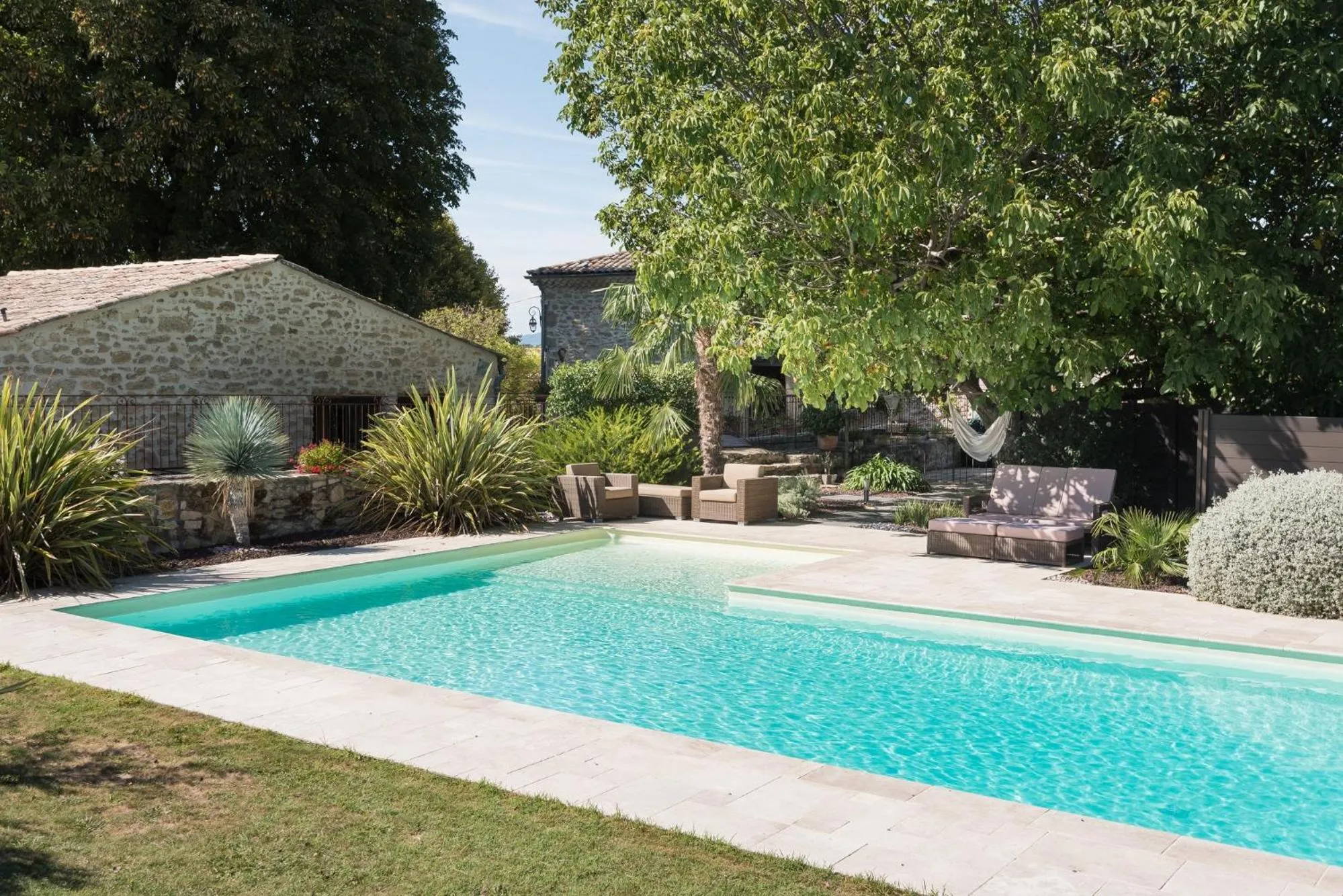 Garden in Le Moulin de Beaunette