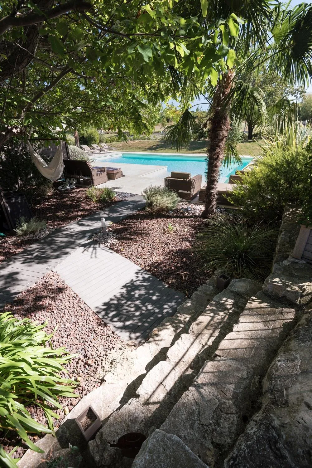 Garden in Le Moulin de Beaunette