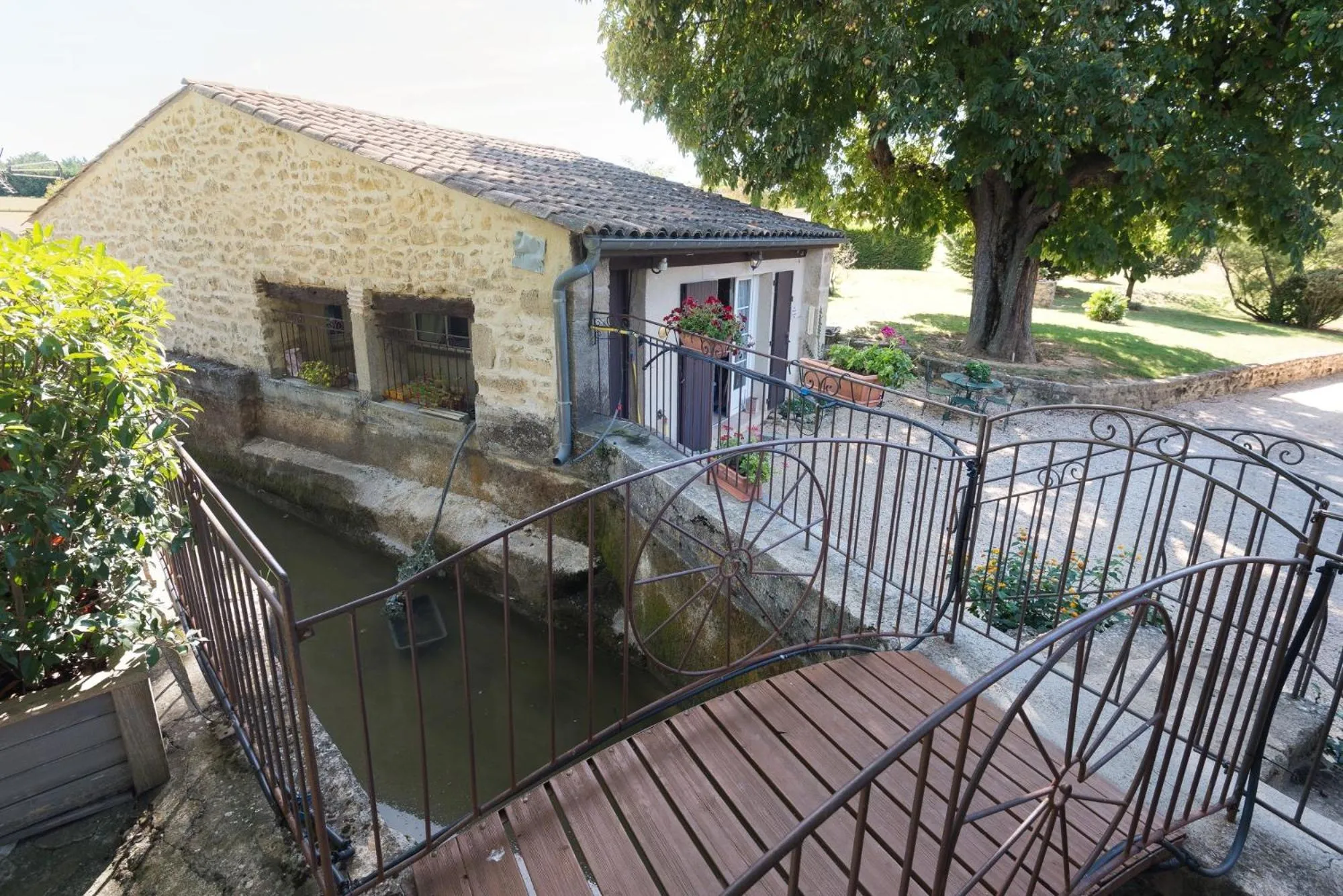 Garden in Le Moulin de Beaunette
