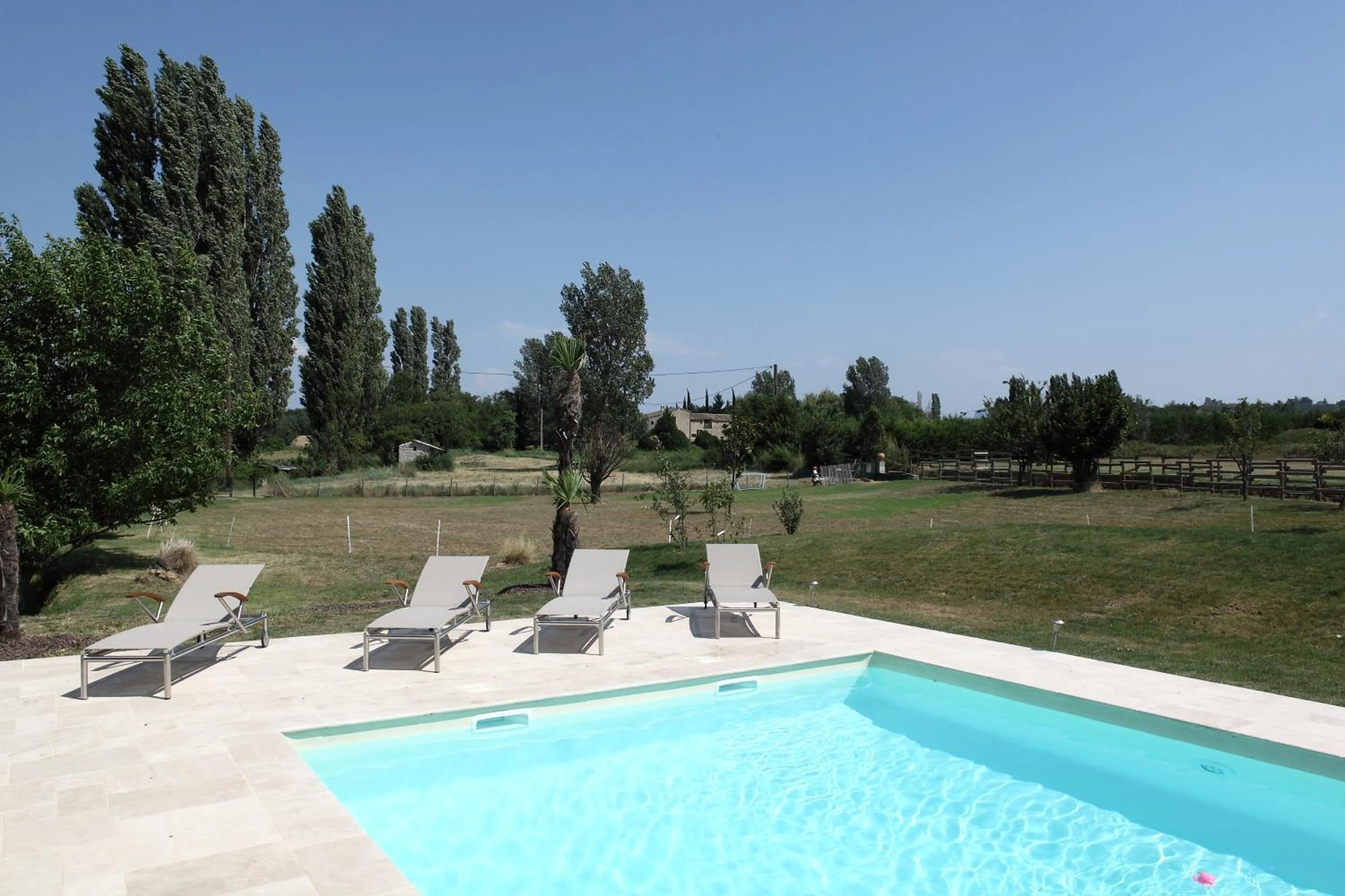 Swimming pool in Le Moulin de Beaunette