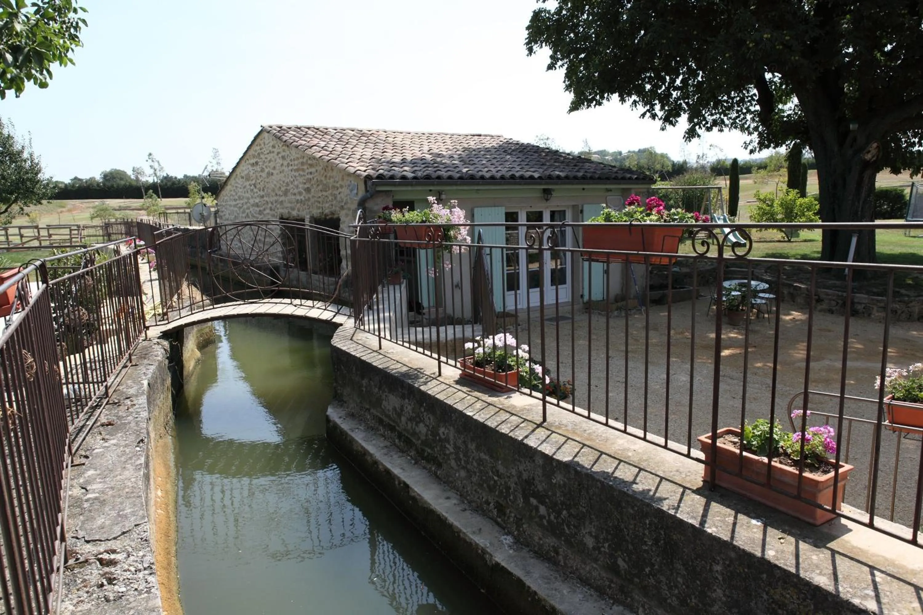 Garden in Le Moulin de Beaunette
