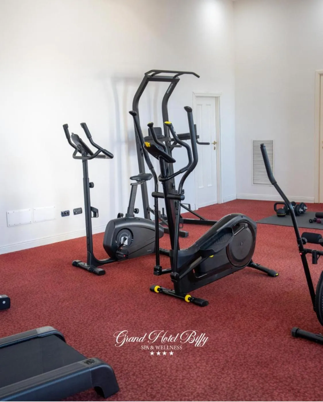Fitness centre/facilities in Grand Hotel Biffy