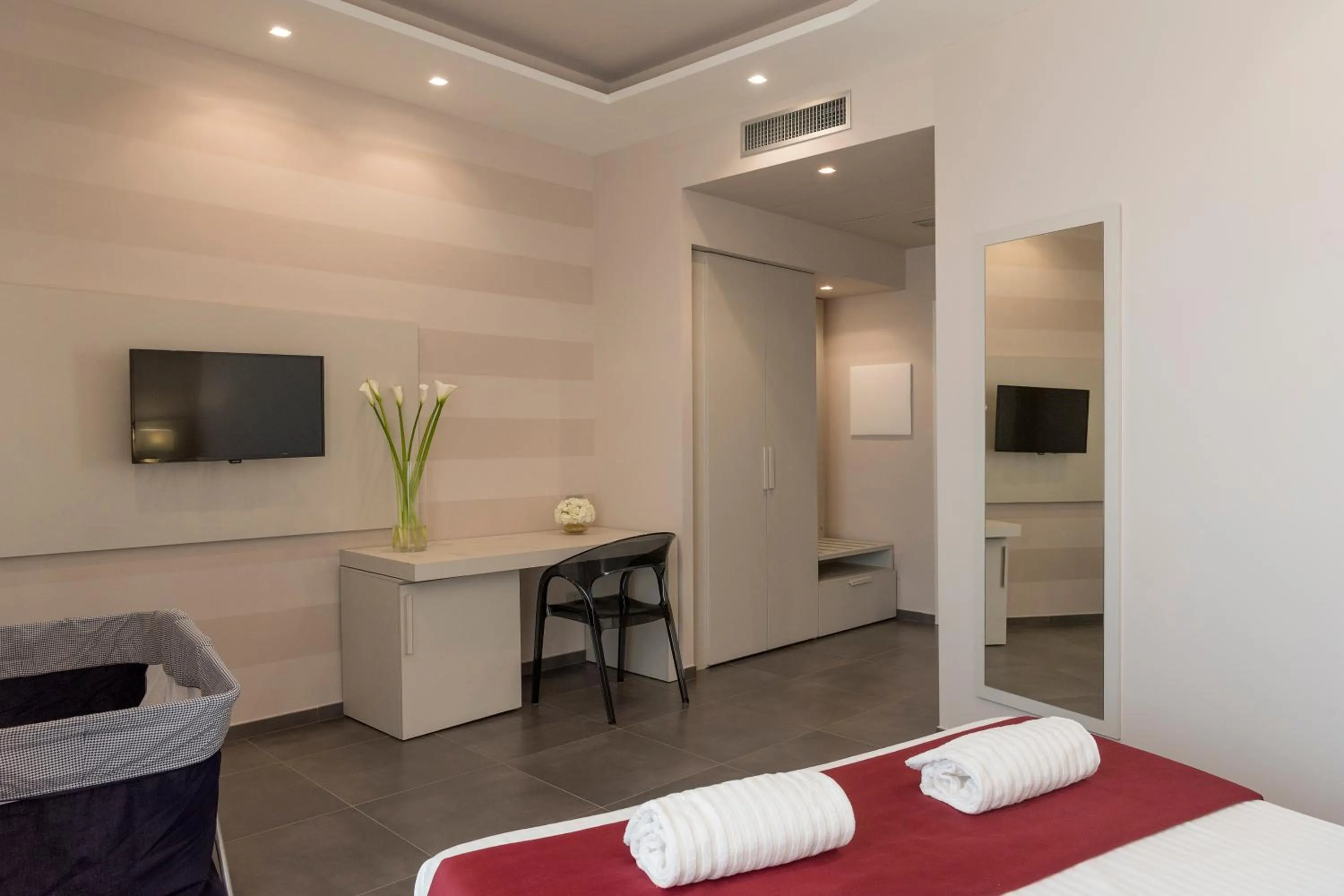 Bed in Grand Hotel Biffy