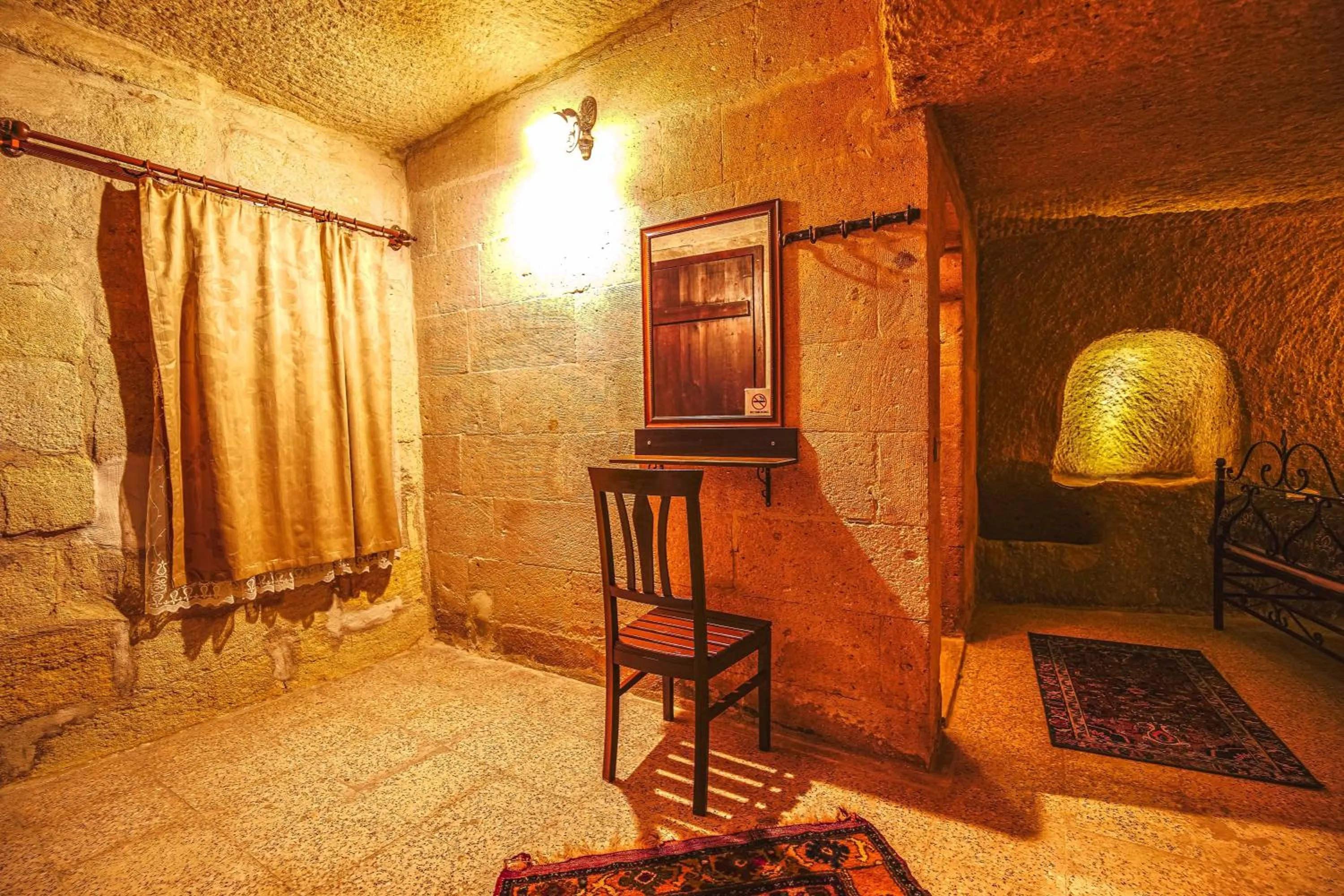 Living room in Alaca Cave Cappadocia