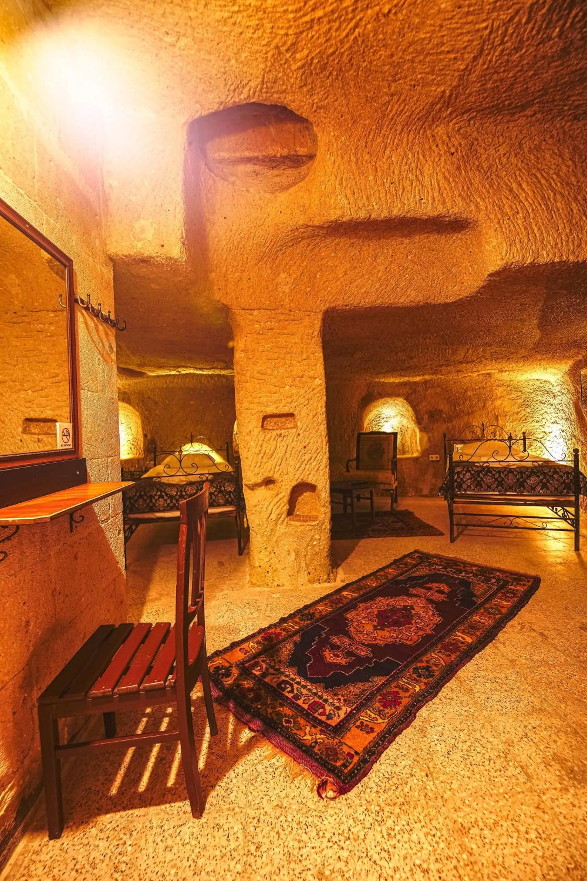 Living room in Alaca Cave Cappadocia