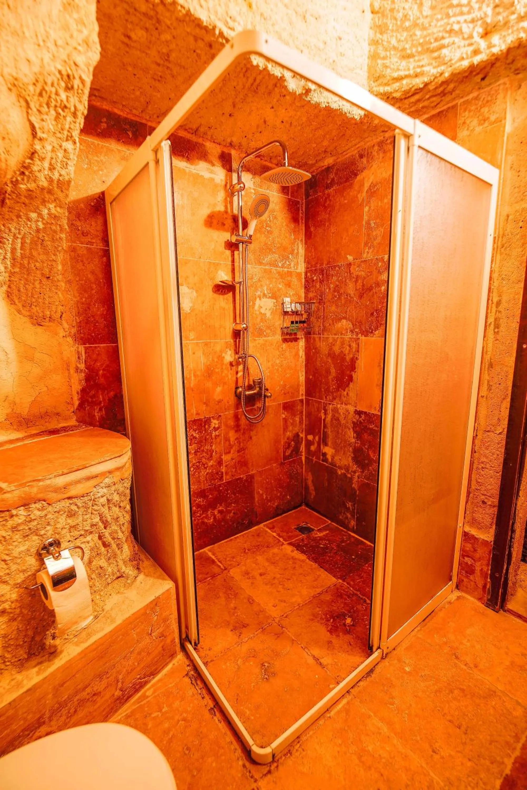 Shower in Alaca Cave Cappadocia
