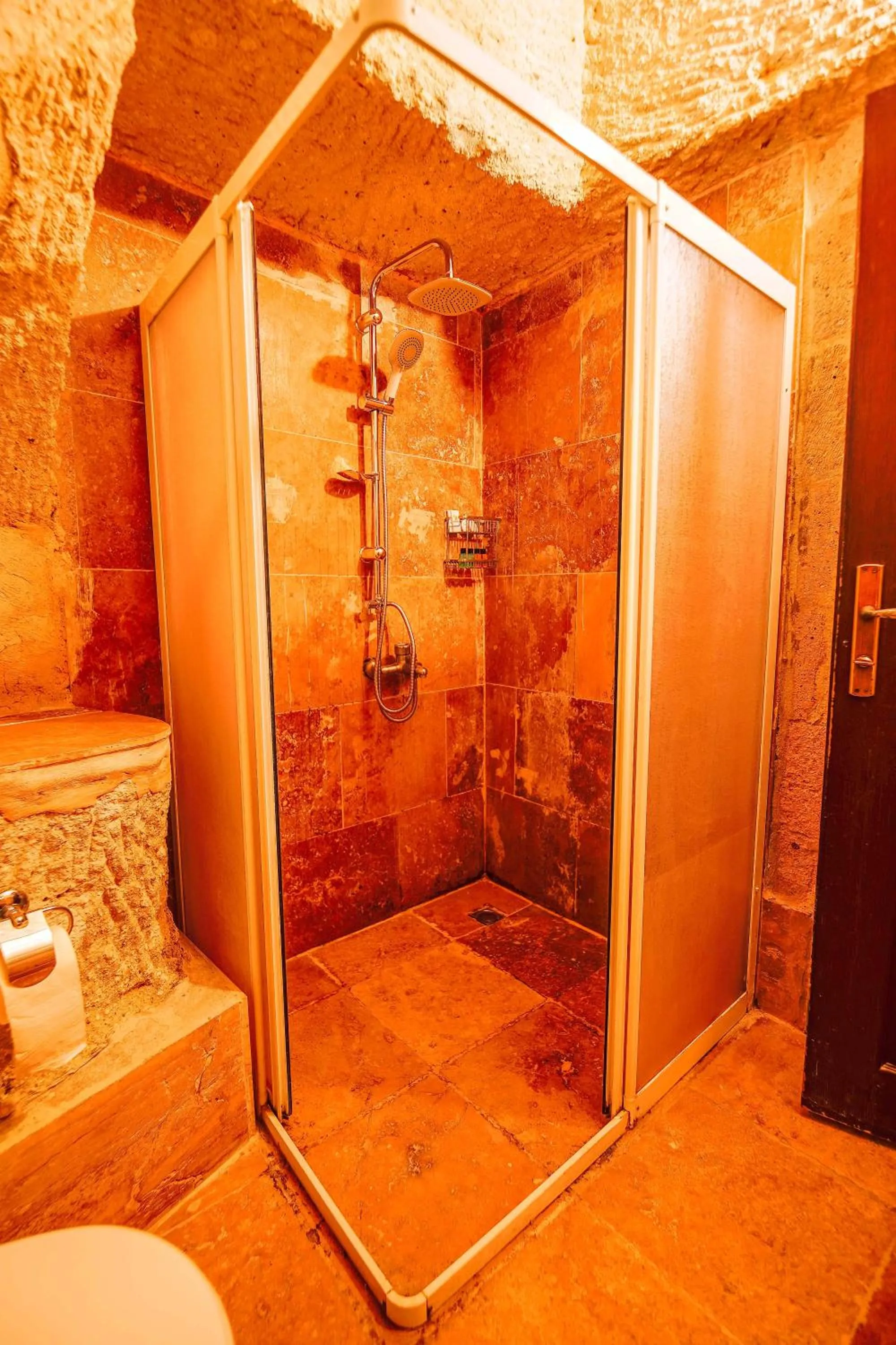 Shower in Alaca Cave Cappadocia