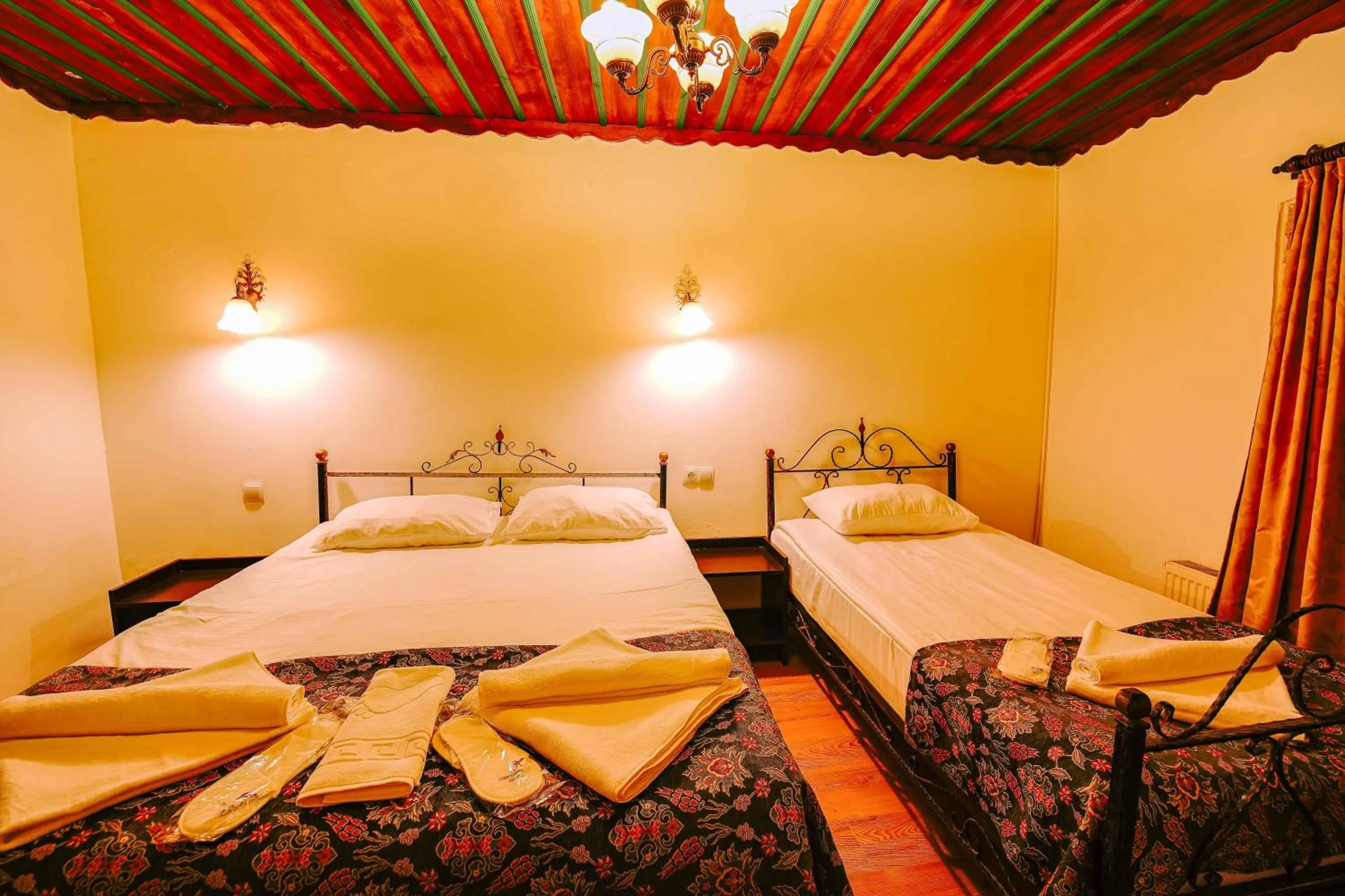 Bed in Alaca Cave Cappadocia