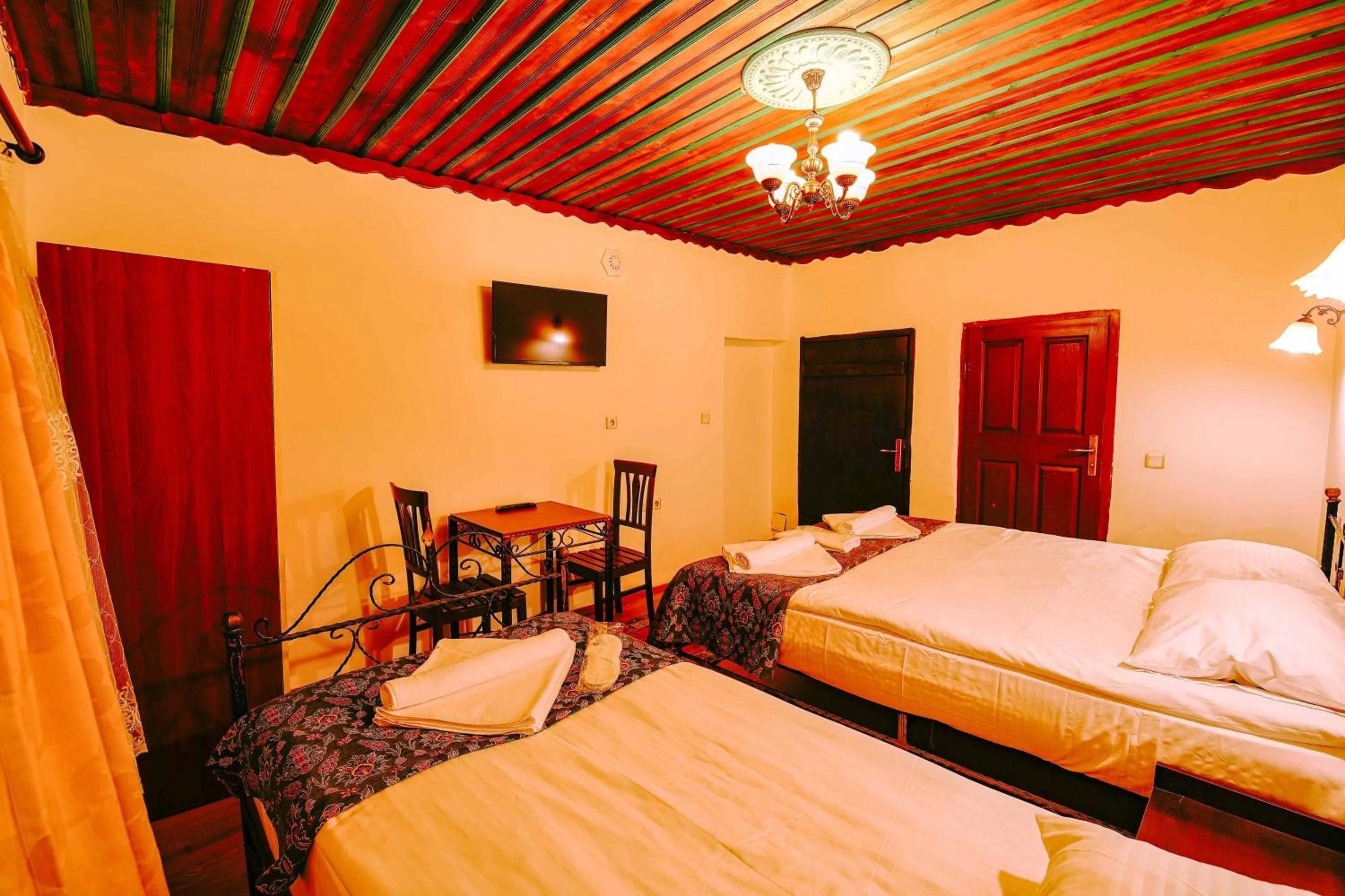 Bed in Alaca Cave Cappadocia