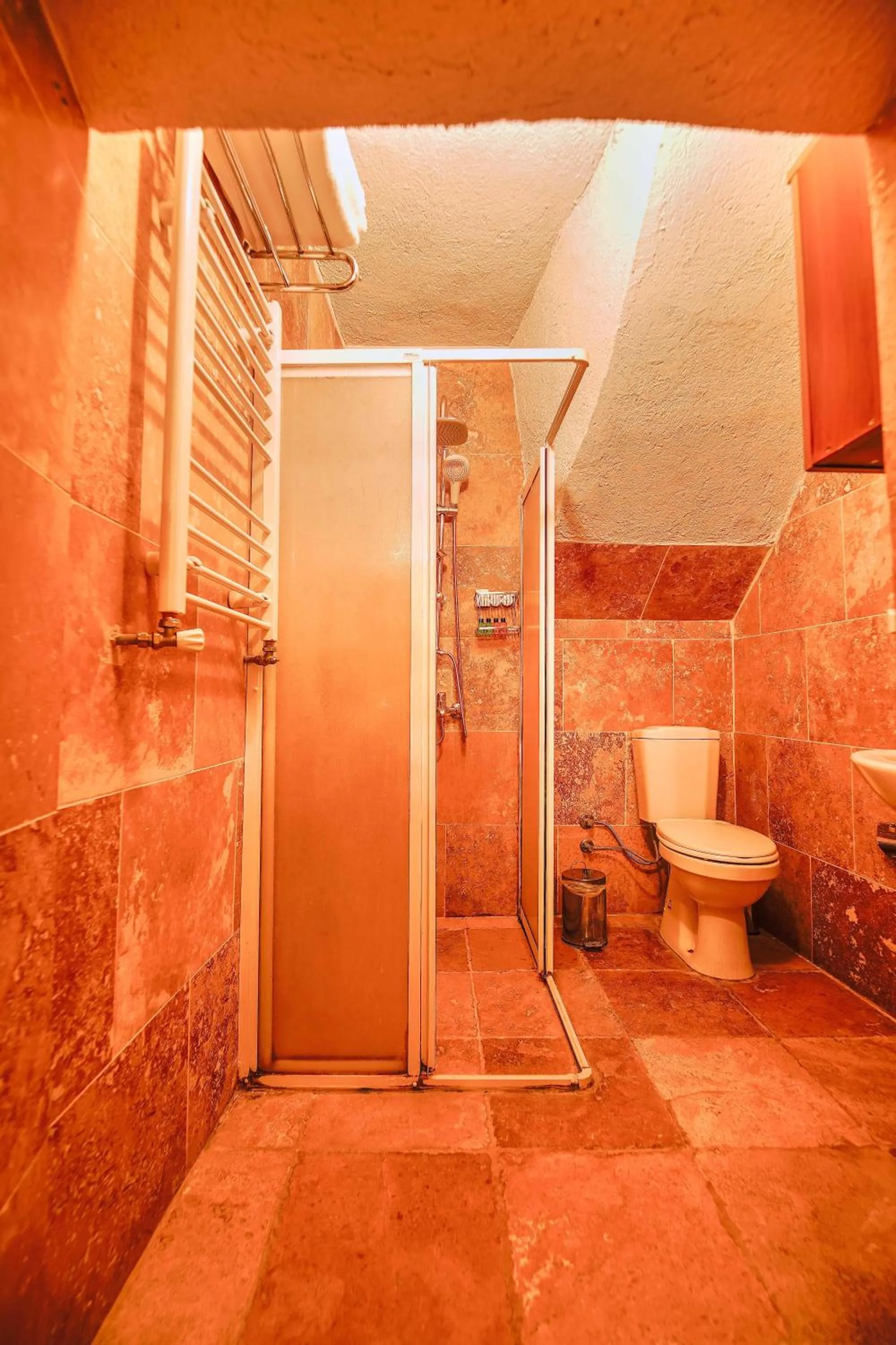 Shower in Alaca Cave Cappadocia