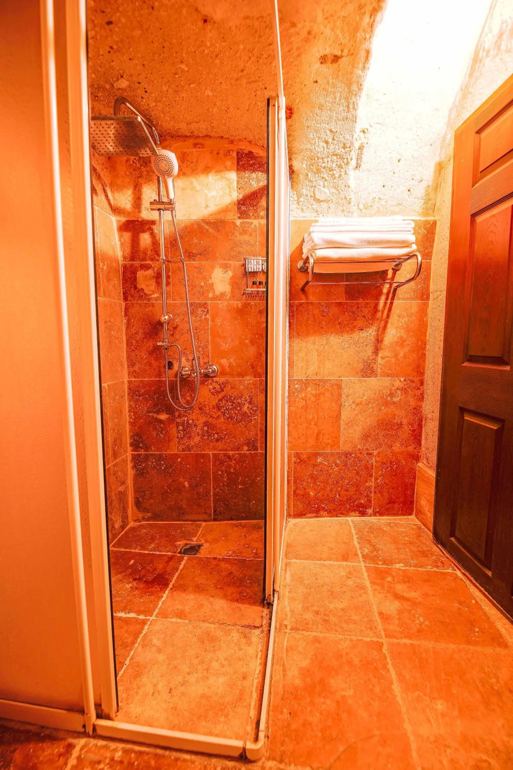 Shower in Alaca Cave Cappadocia