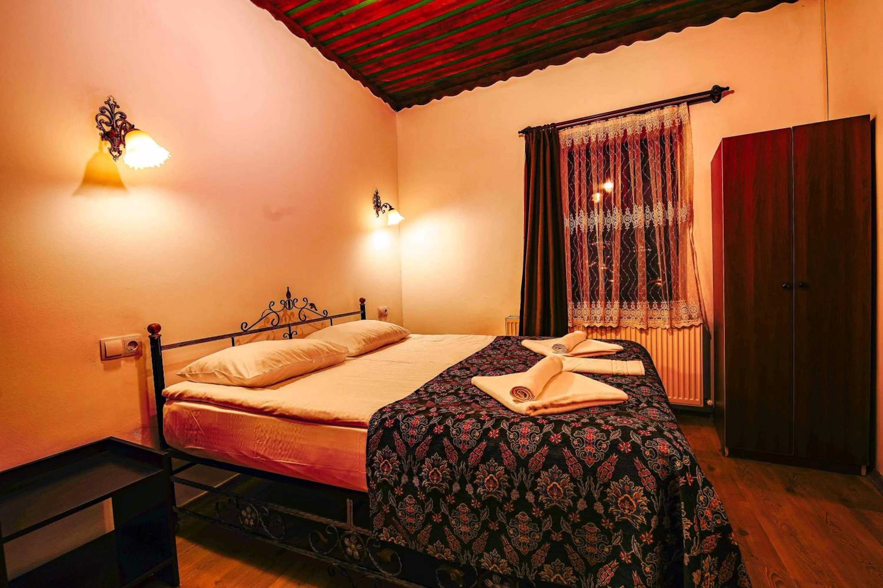 Bed in Alaca Cave Cappadocia