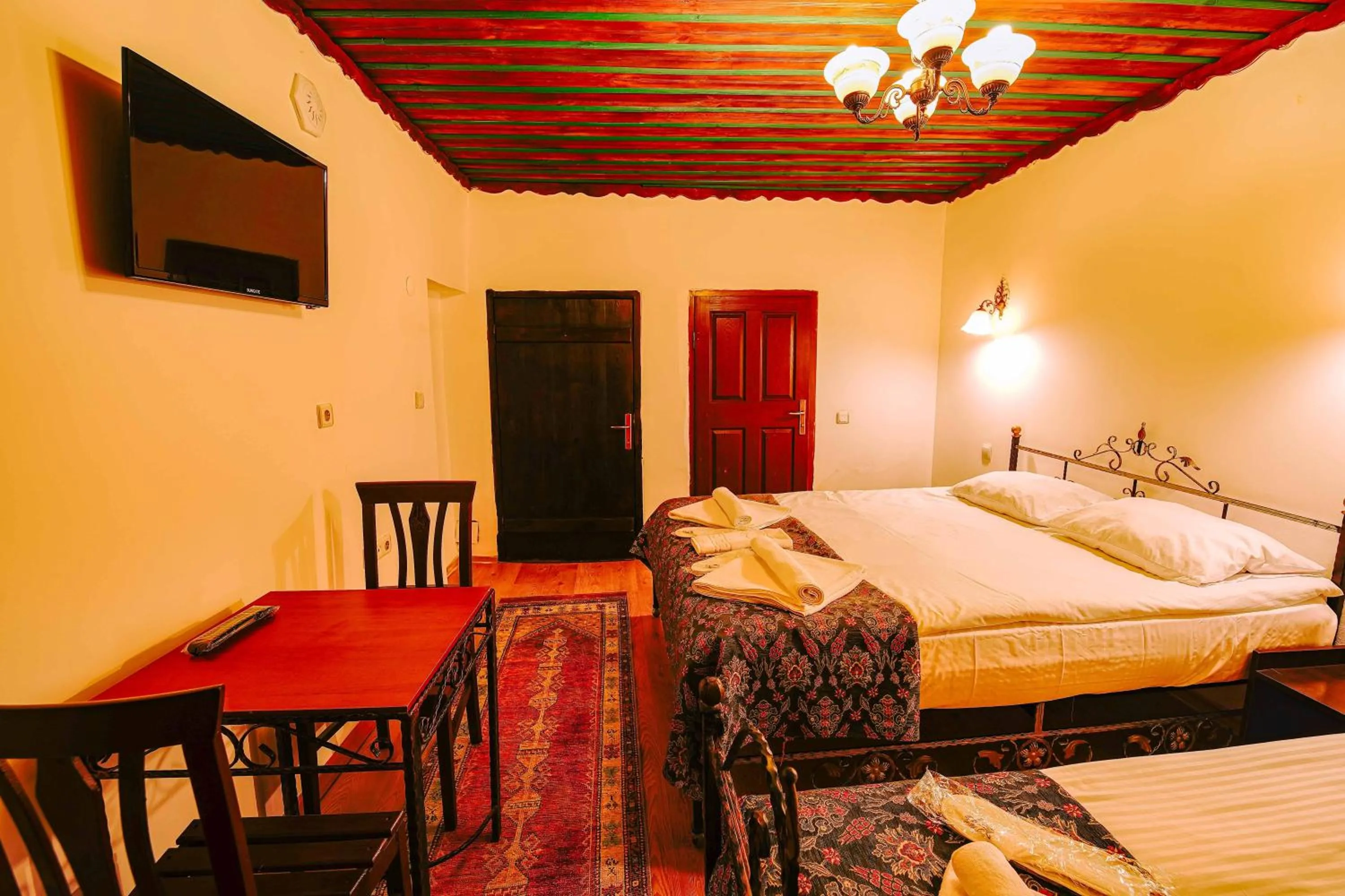 Bed in Alaca Cave Cappadocia