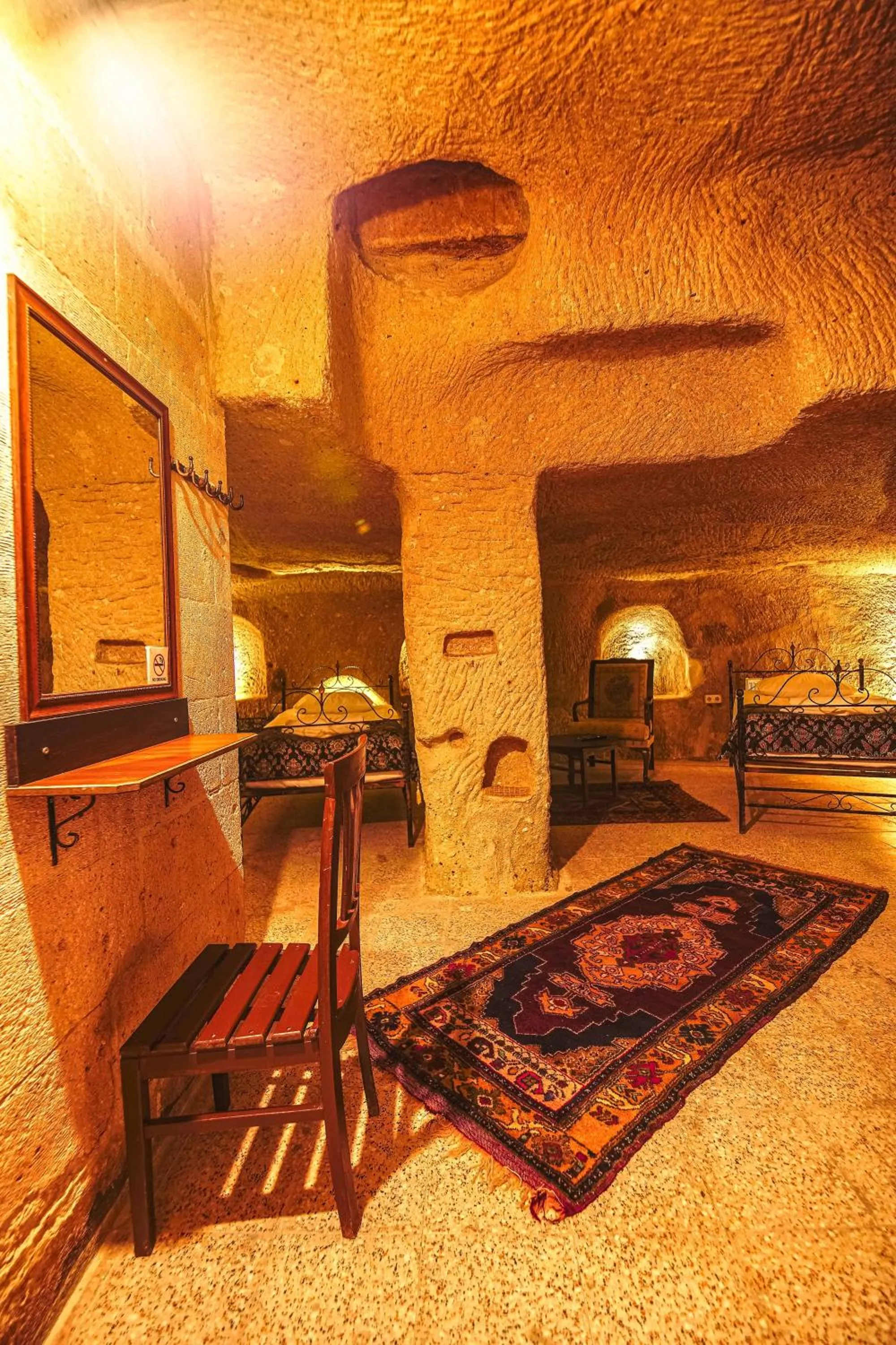 Living room in Alaca Cave Cappadocia