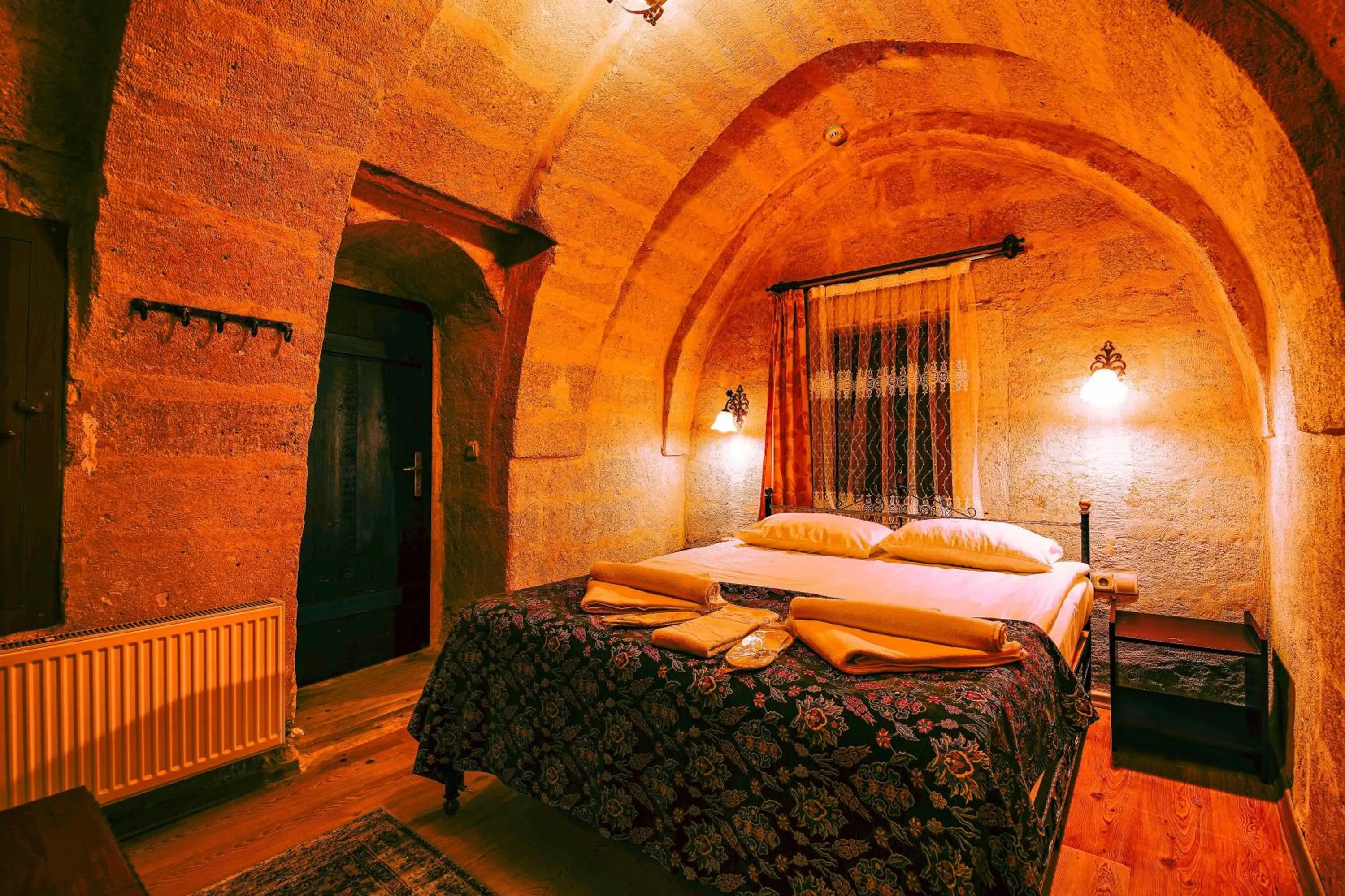 Bed in Alaca Cave Cappadocia