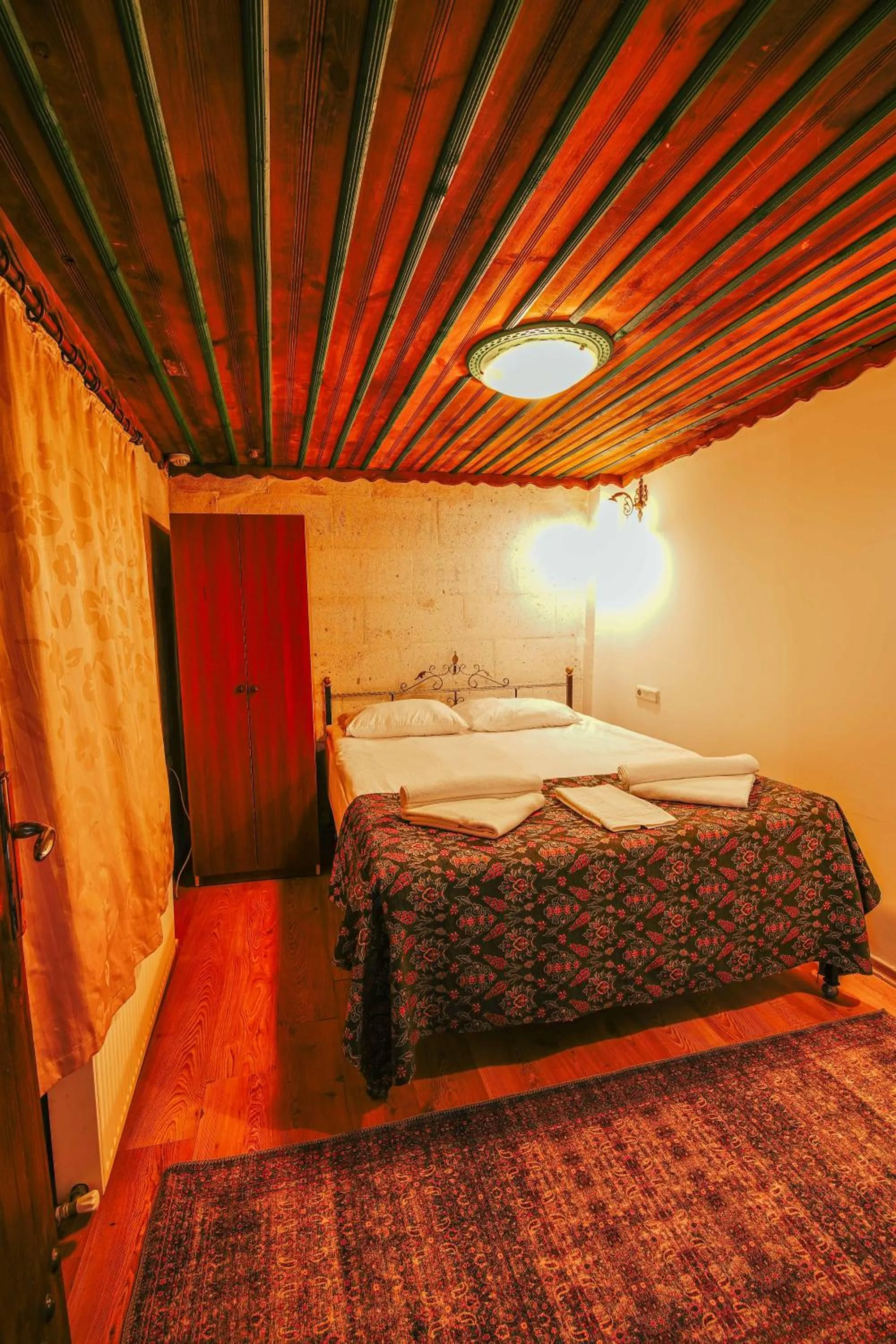 Bed in Alaca Cave Cappadocia