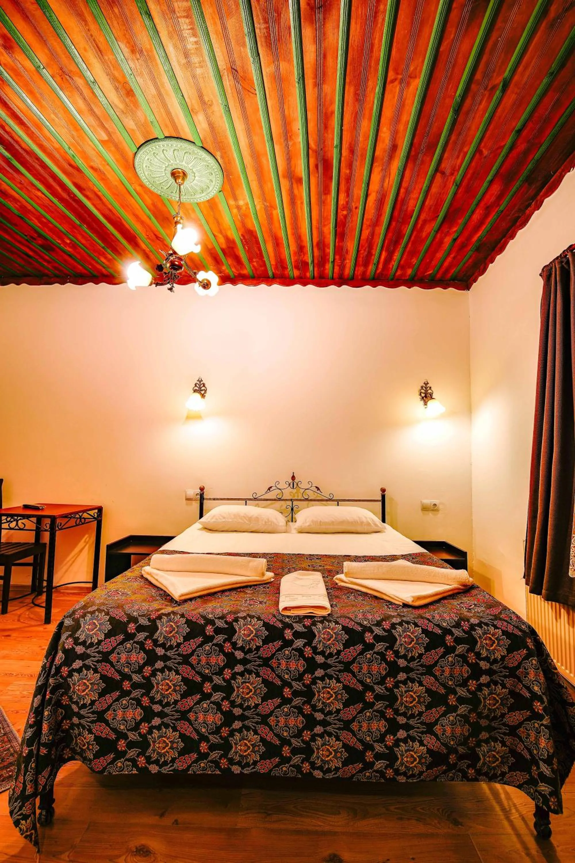 Bed in Alaca Cave Cappadocia