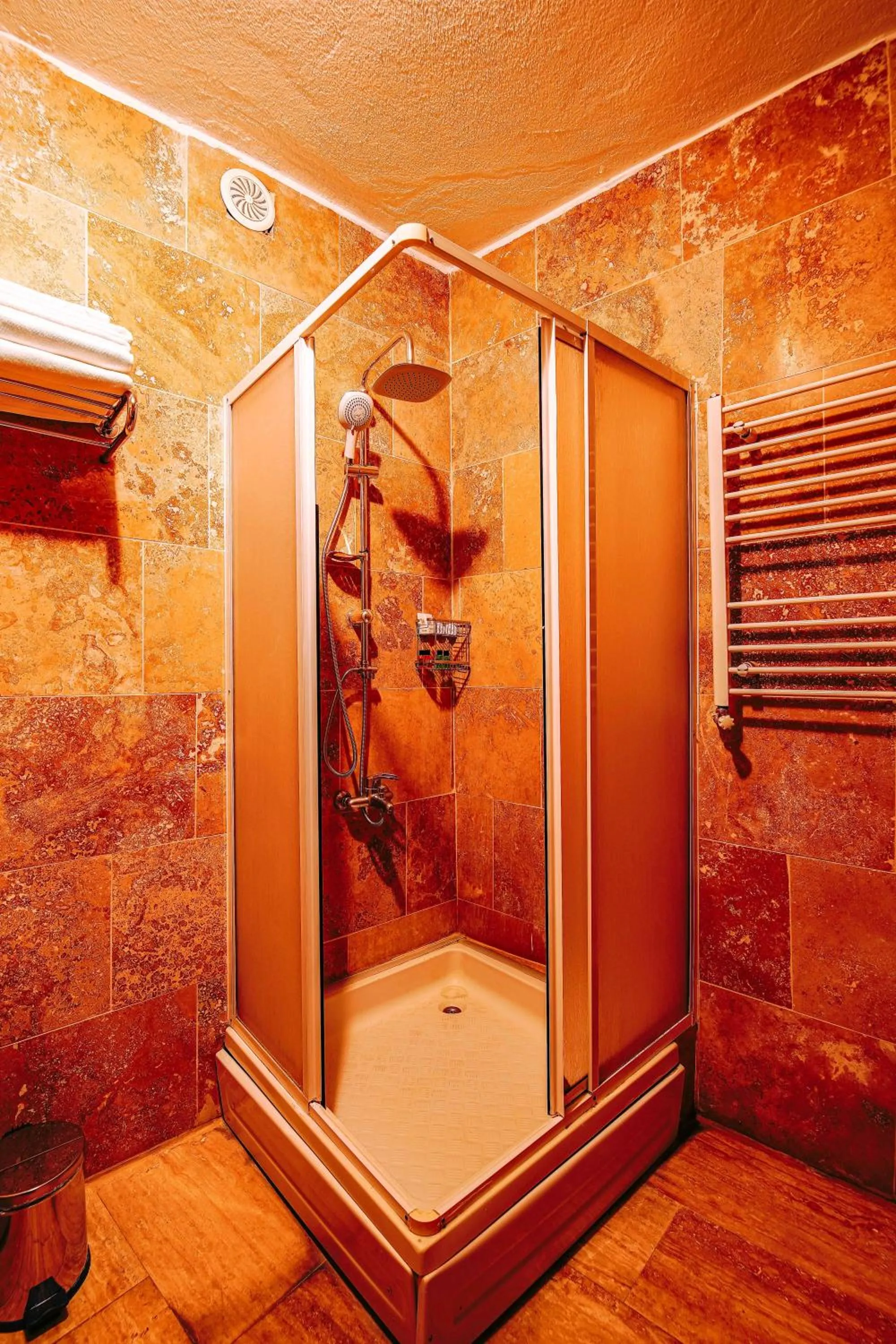 Shower in Alaca Cave Cappadocia