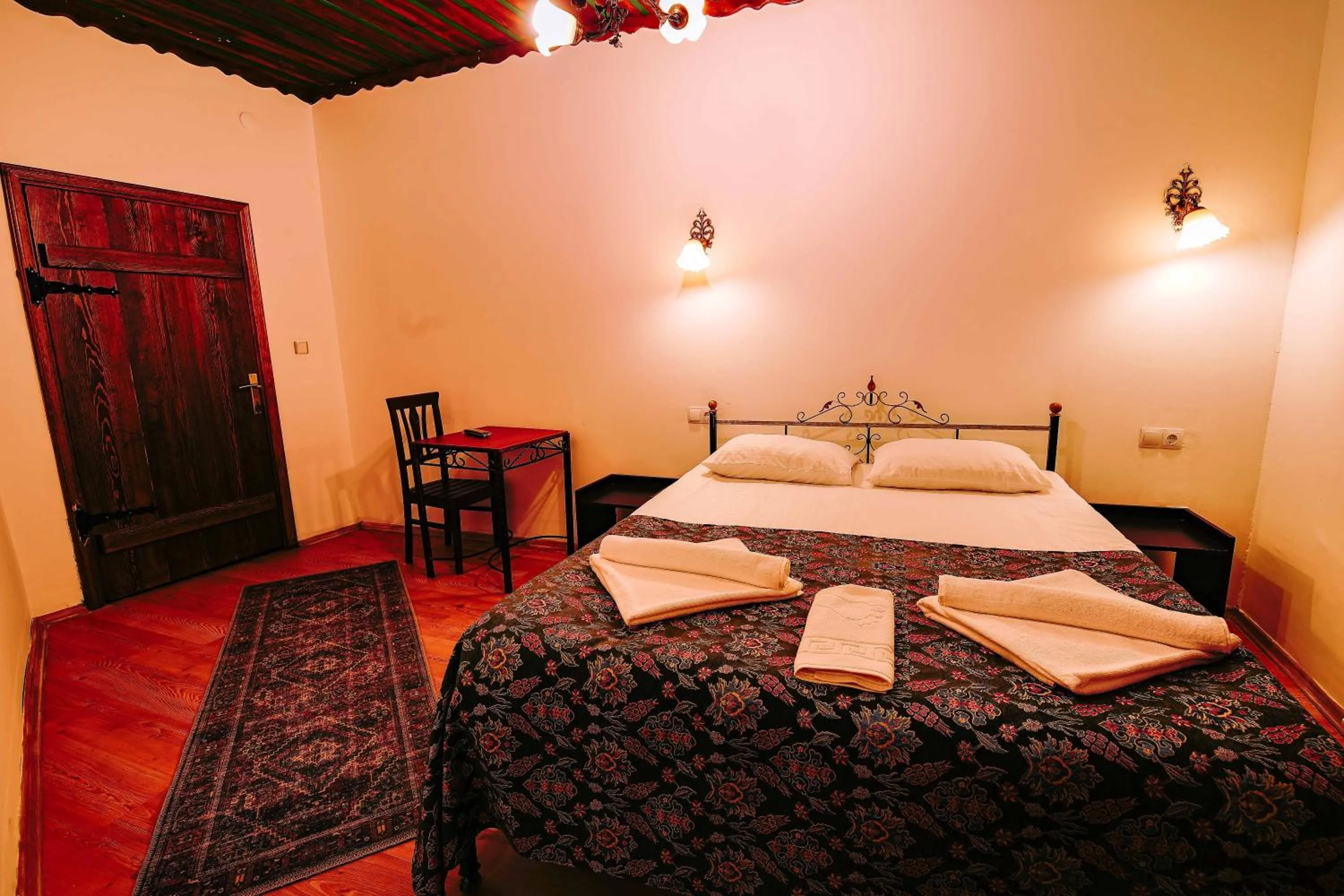 Bed in Alaca Cave Cappadocia