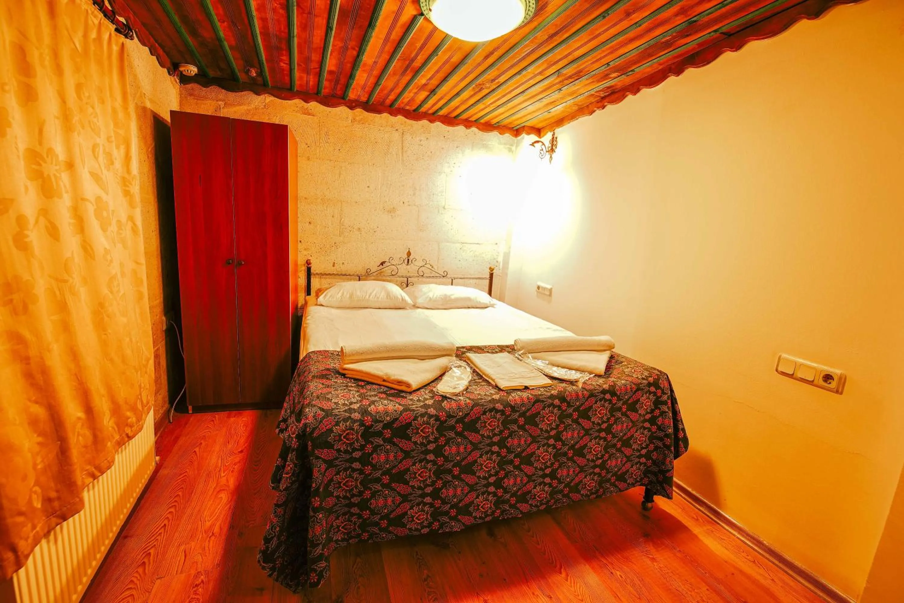 Bed in Alaca Cave Cappadocia