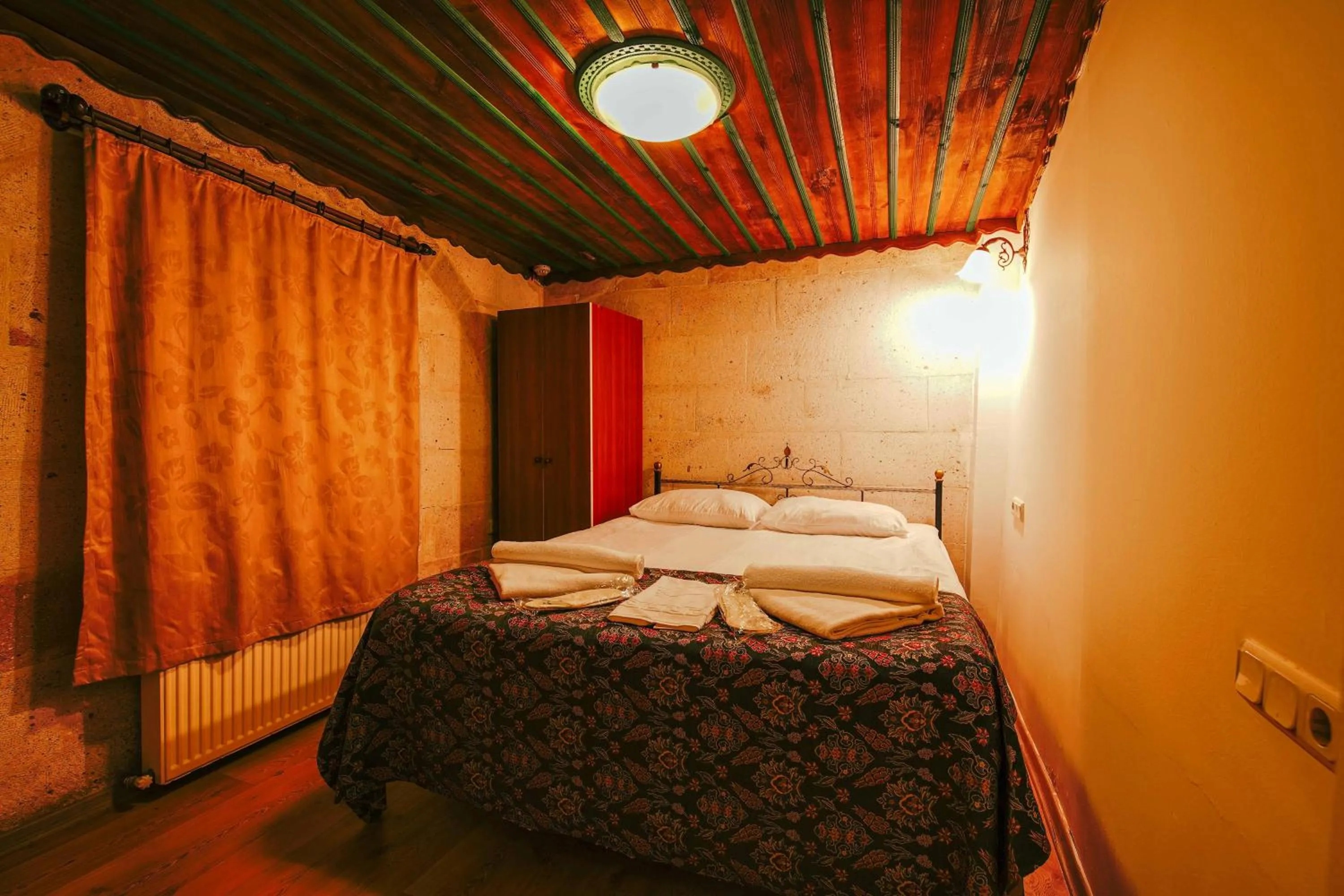 Bed in Alaca Cave Cappadocia