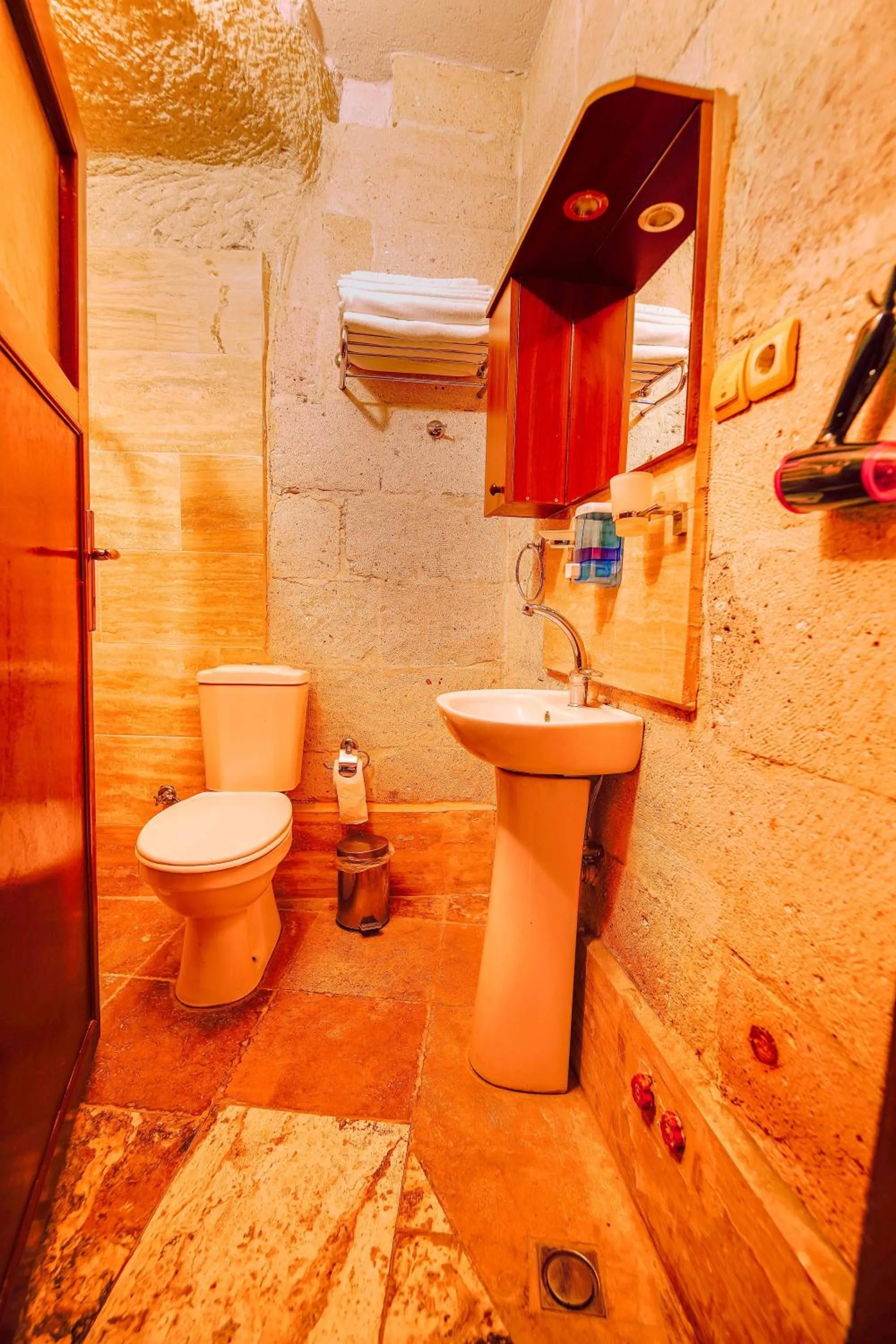 Toilet in Alaca Cave Cappadocia