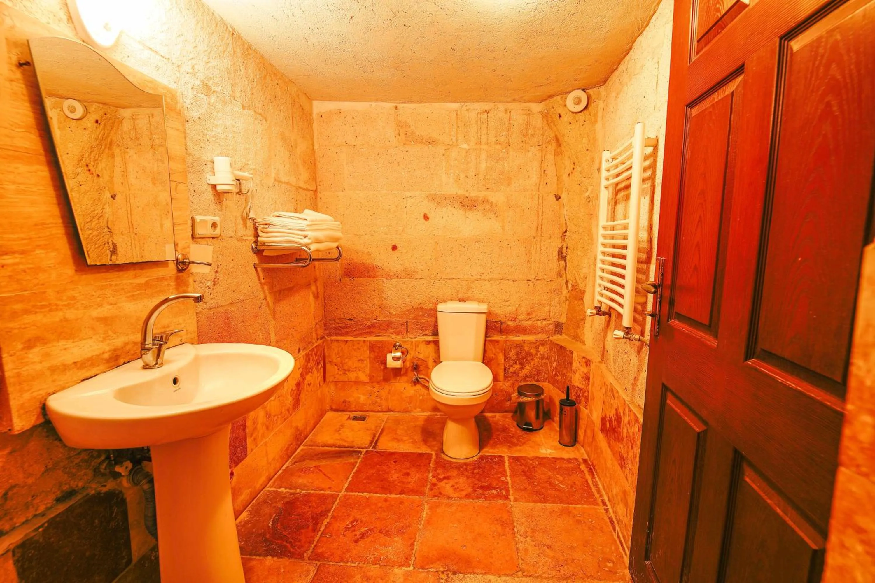 Shower in Alaca Cave Cappadocia