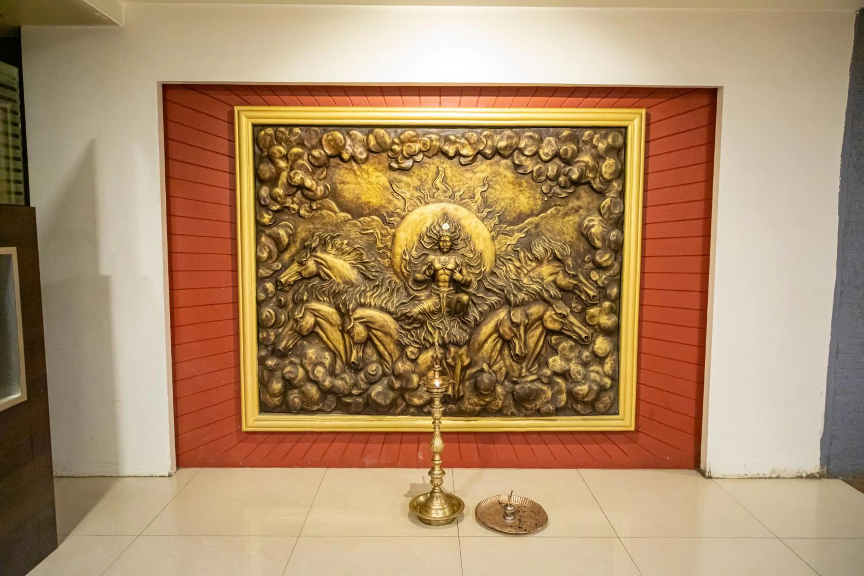 Lobby or reception in Hotel Rama Heritage