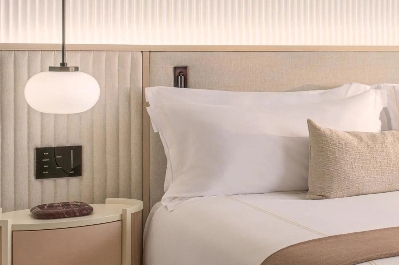 Bed in Beach Club at The Boca Raton